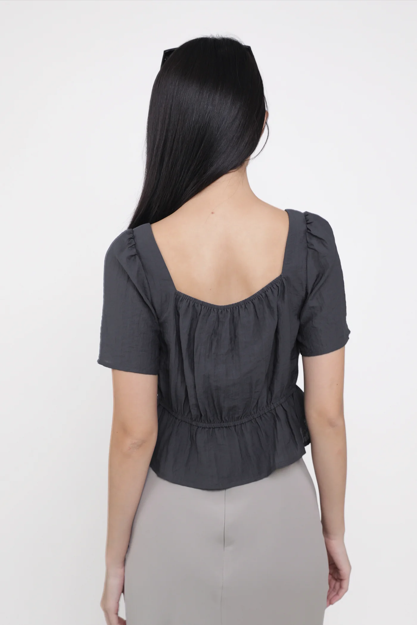 Avalynn Tie Front Sleeve Top - Image 14