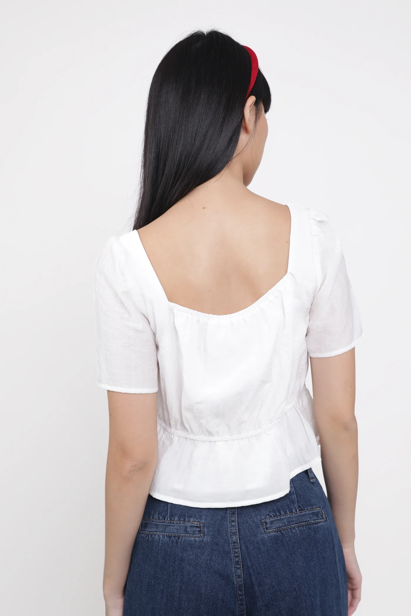 Avalynn Tie Front Sleeve Top - Image 7