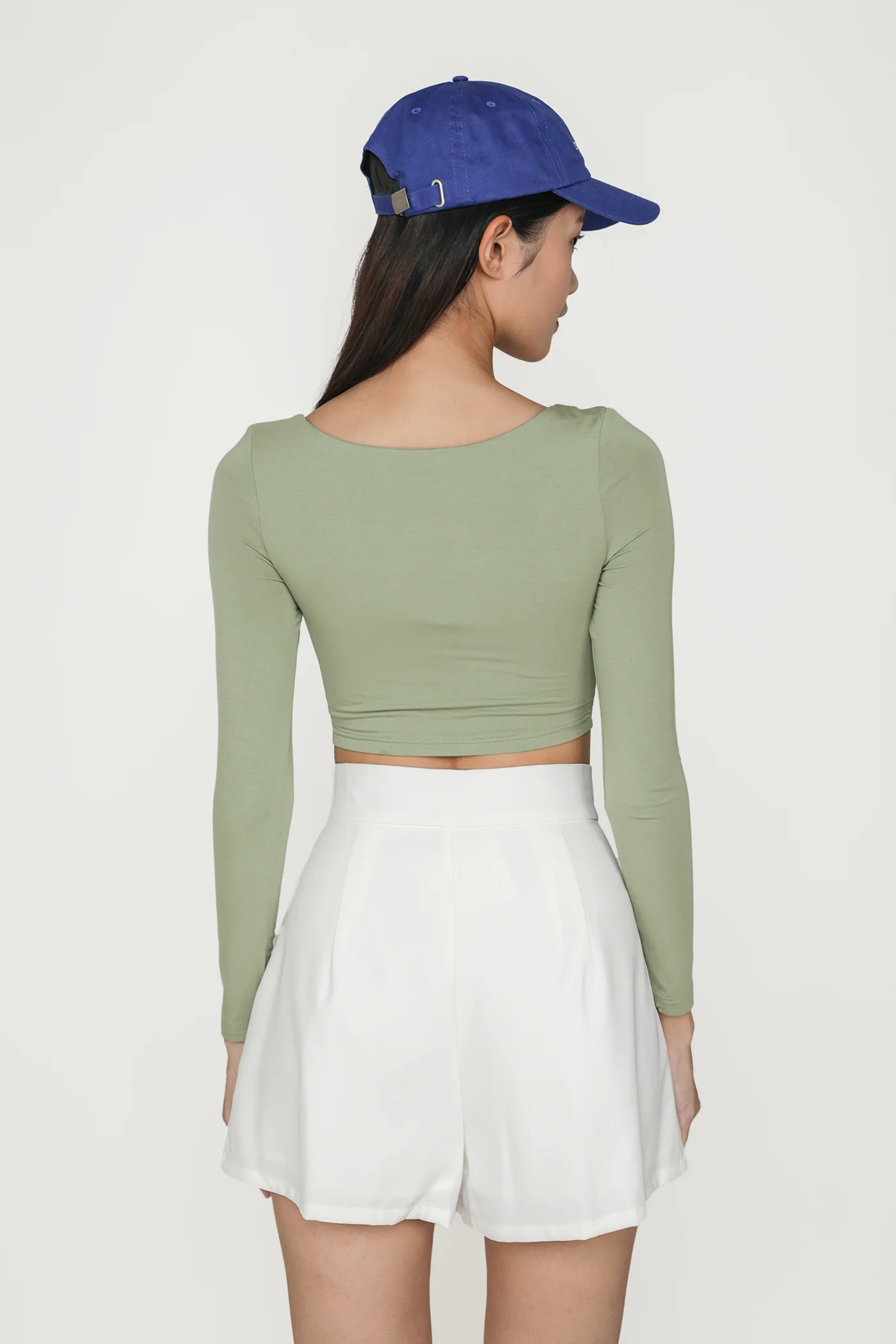 Avril Long Sleeve Padded Top - Image 14