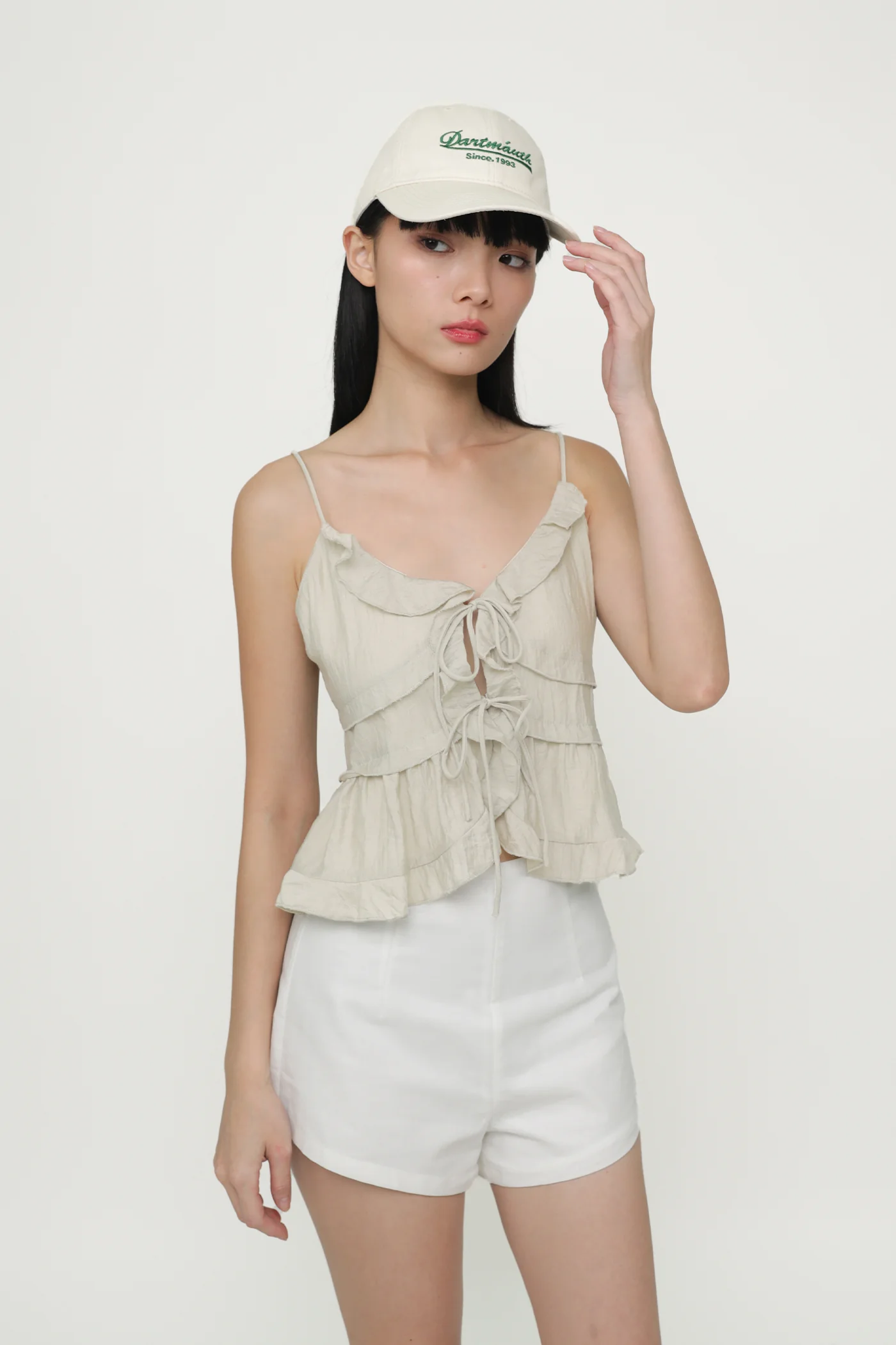 Ayana Curved Hem Shorts - Image 10