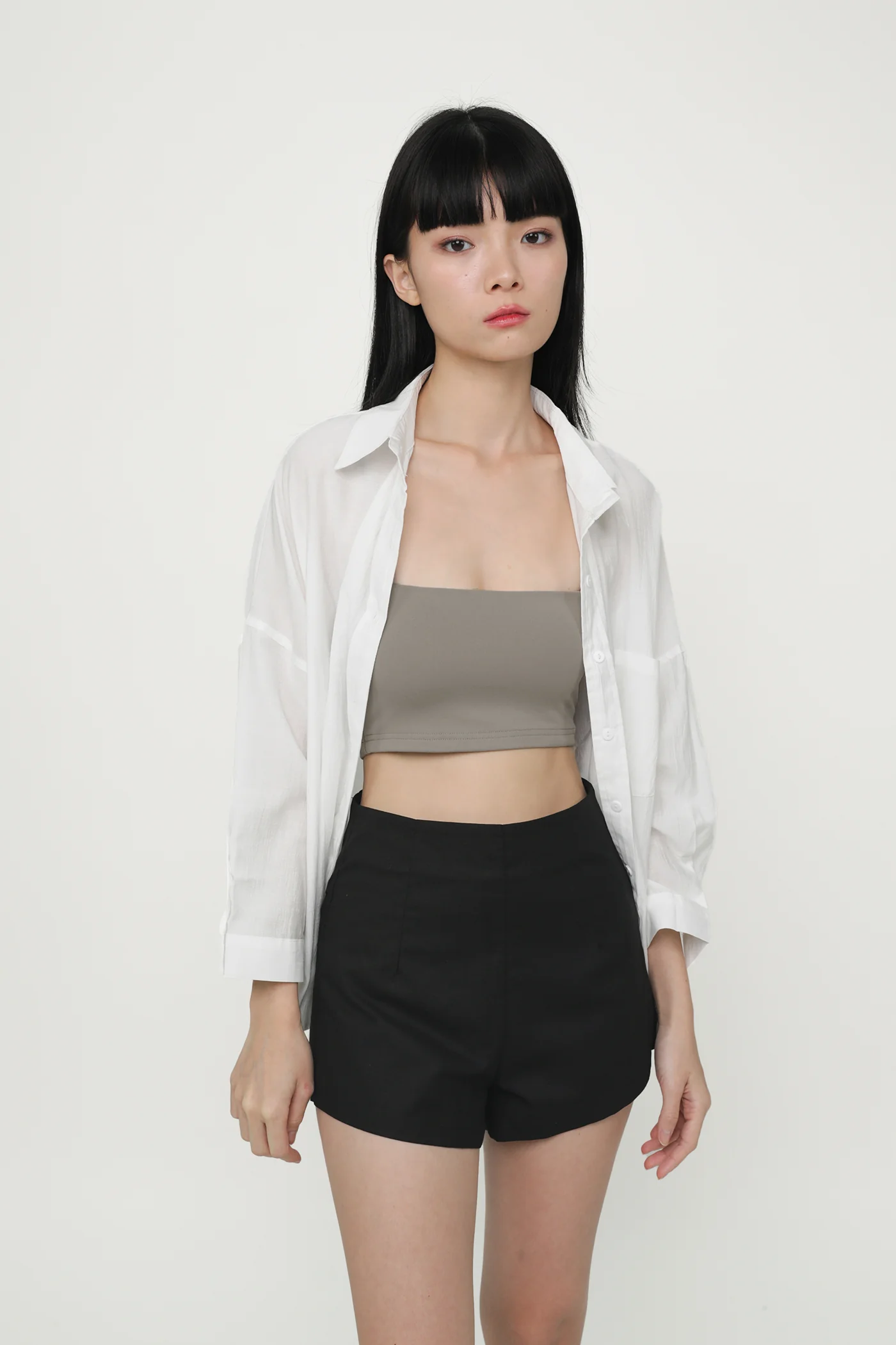 Ayana Curved Hem Shorts - Image 20