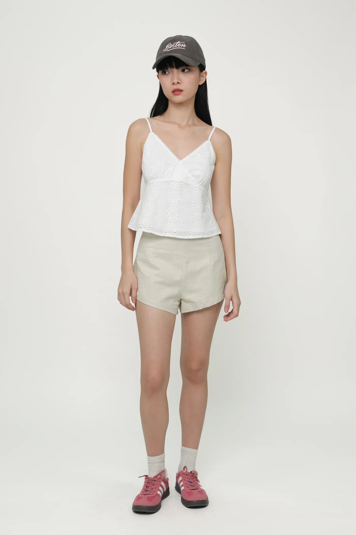 Ayana Curved Hem Shorts - Image 28