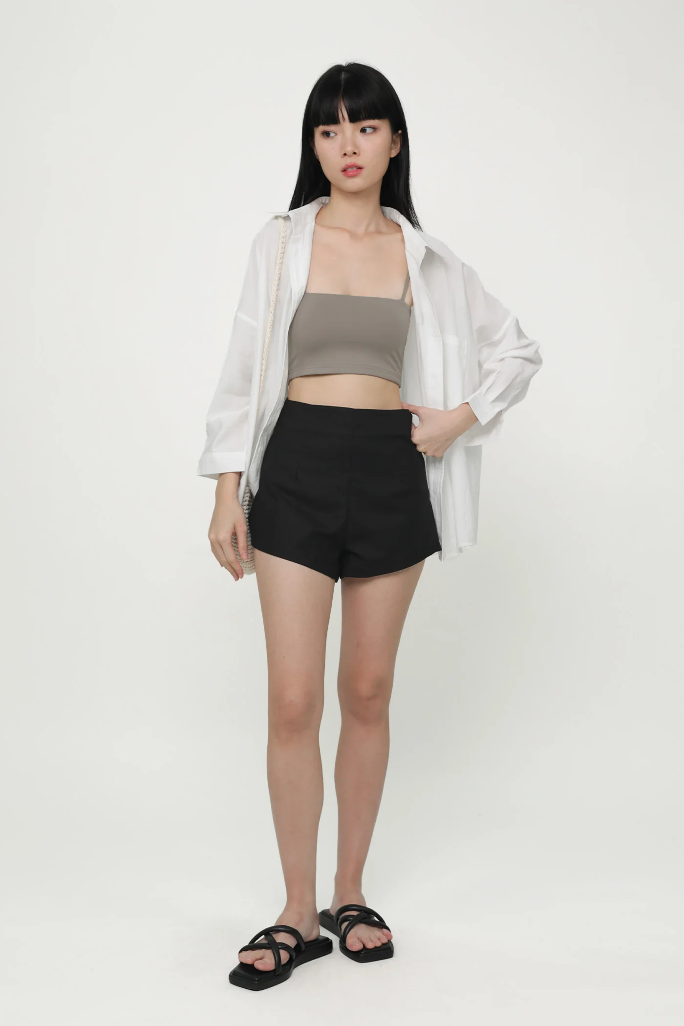 Ayana Curved Hem Shorts - Image 6