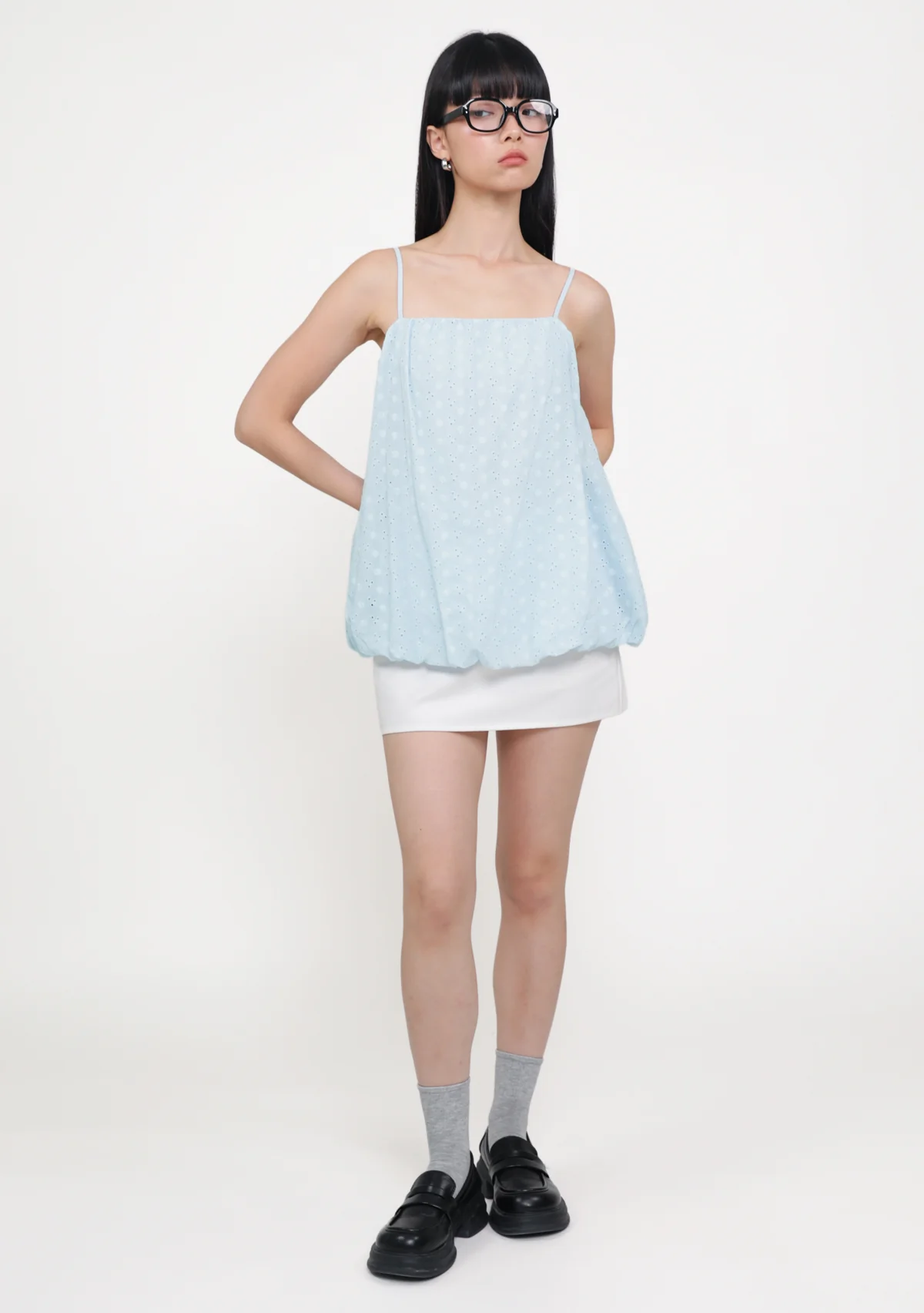 Ayla Bubble Top (Eyelet) - Image 13