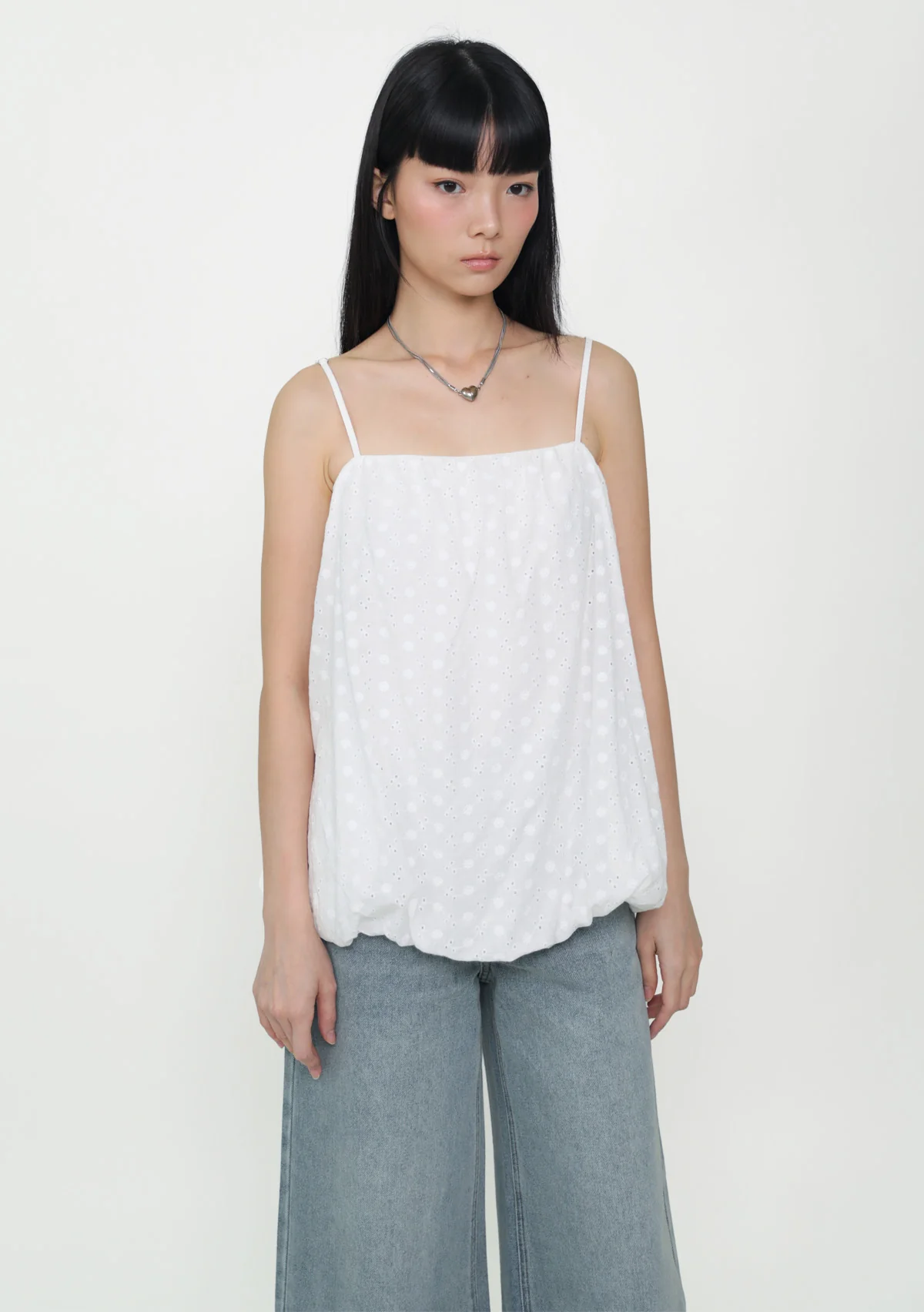 Ayla Bubble Top (Eyelet) - Image 4