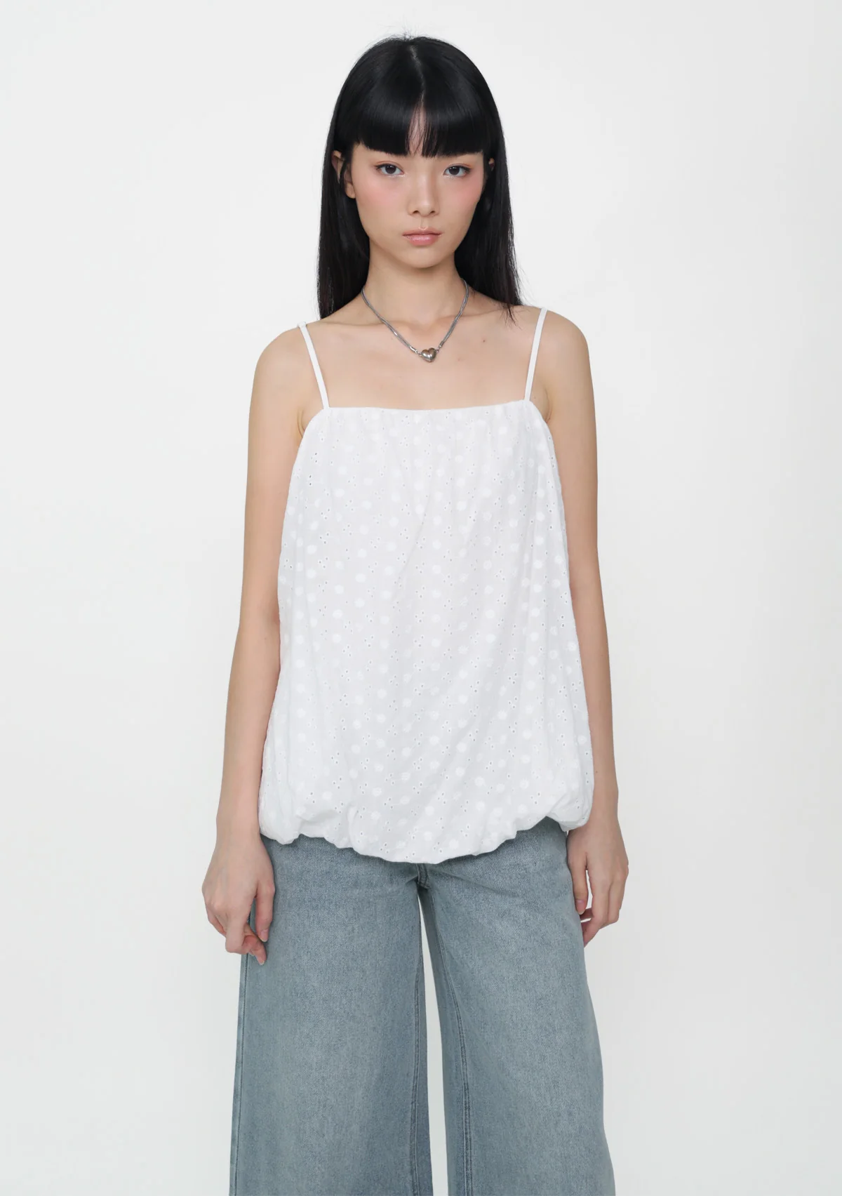 Ayla Bubble Top (Eyelet) - Image 6