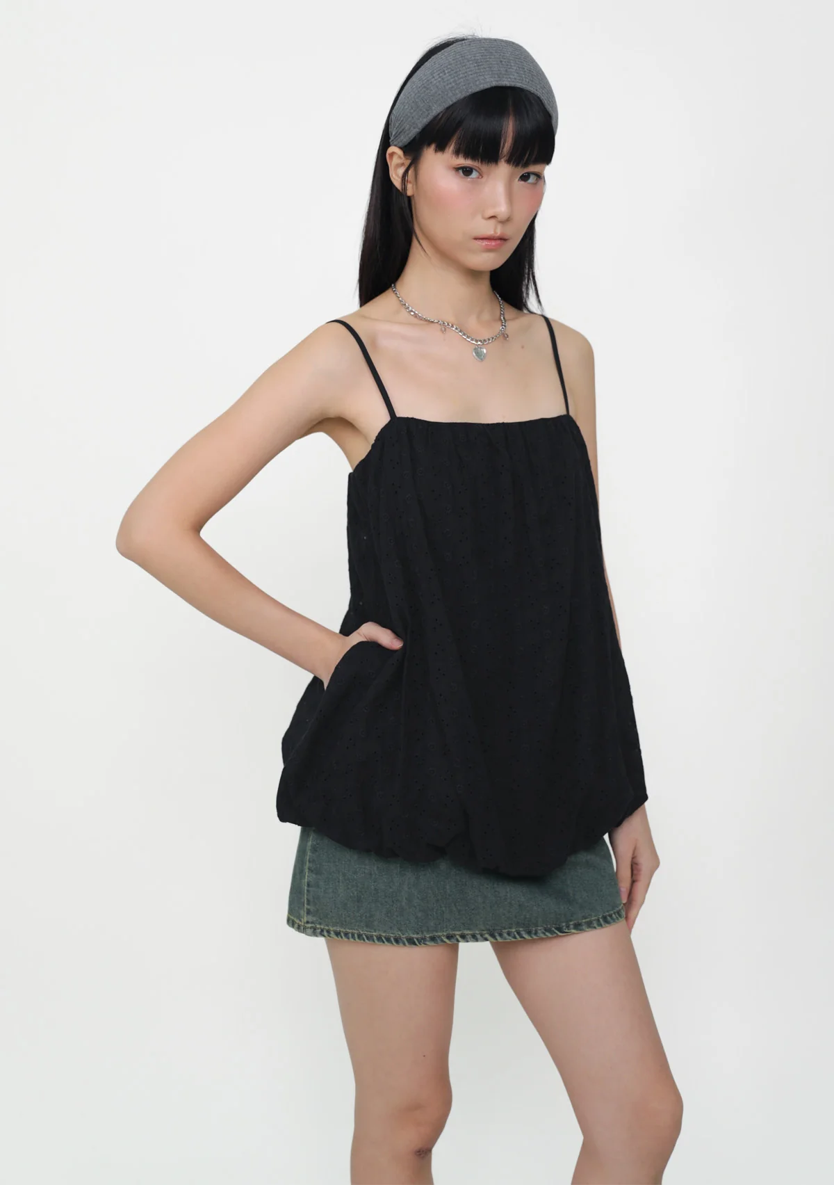 Ayla Bubble Top (Eyelet) - Image 9