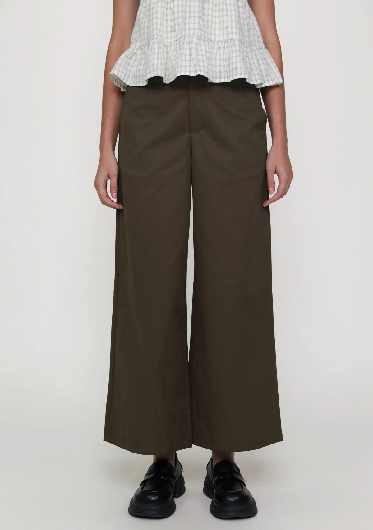 Reid Basic Wide Leg Pants - Image 10
