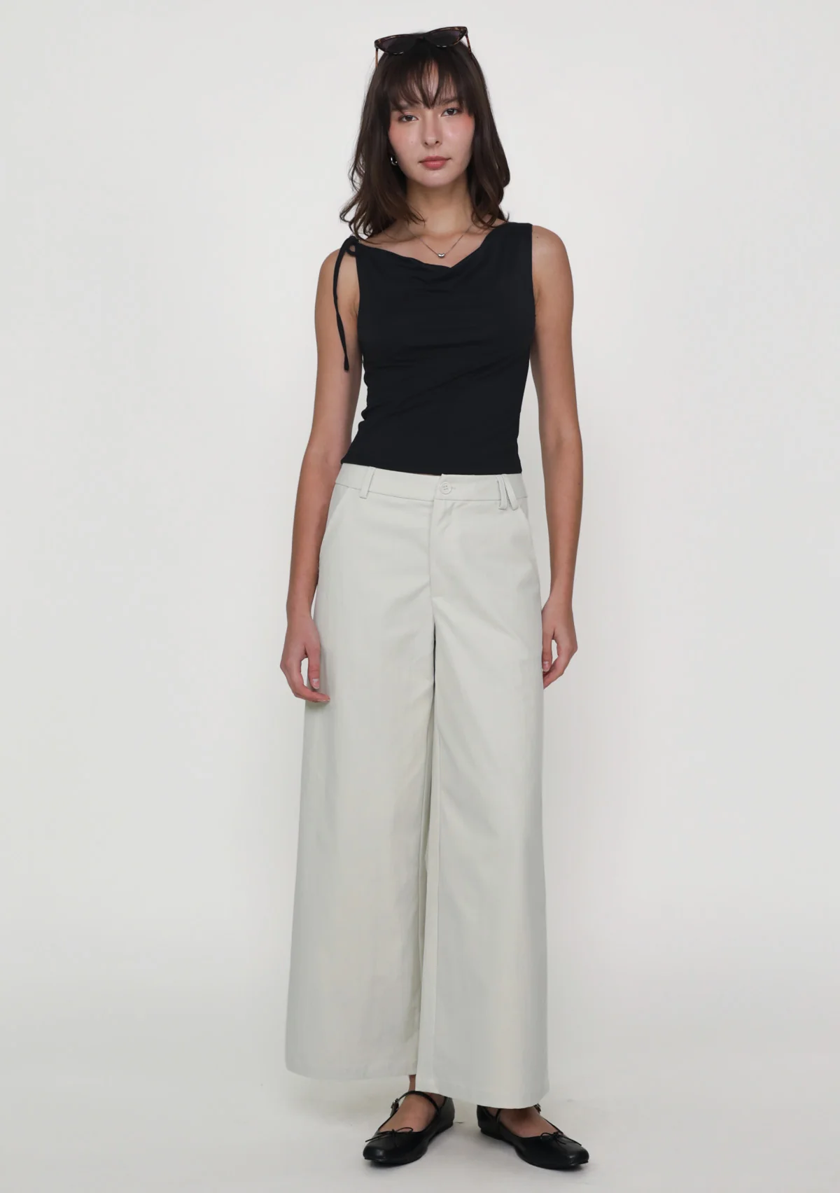 Reid Basic Wide Leg Pants - Image 13