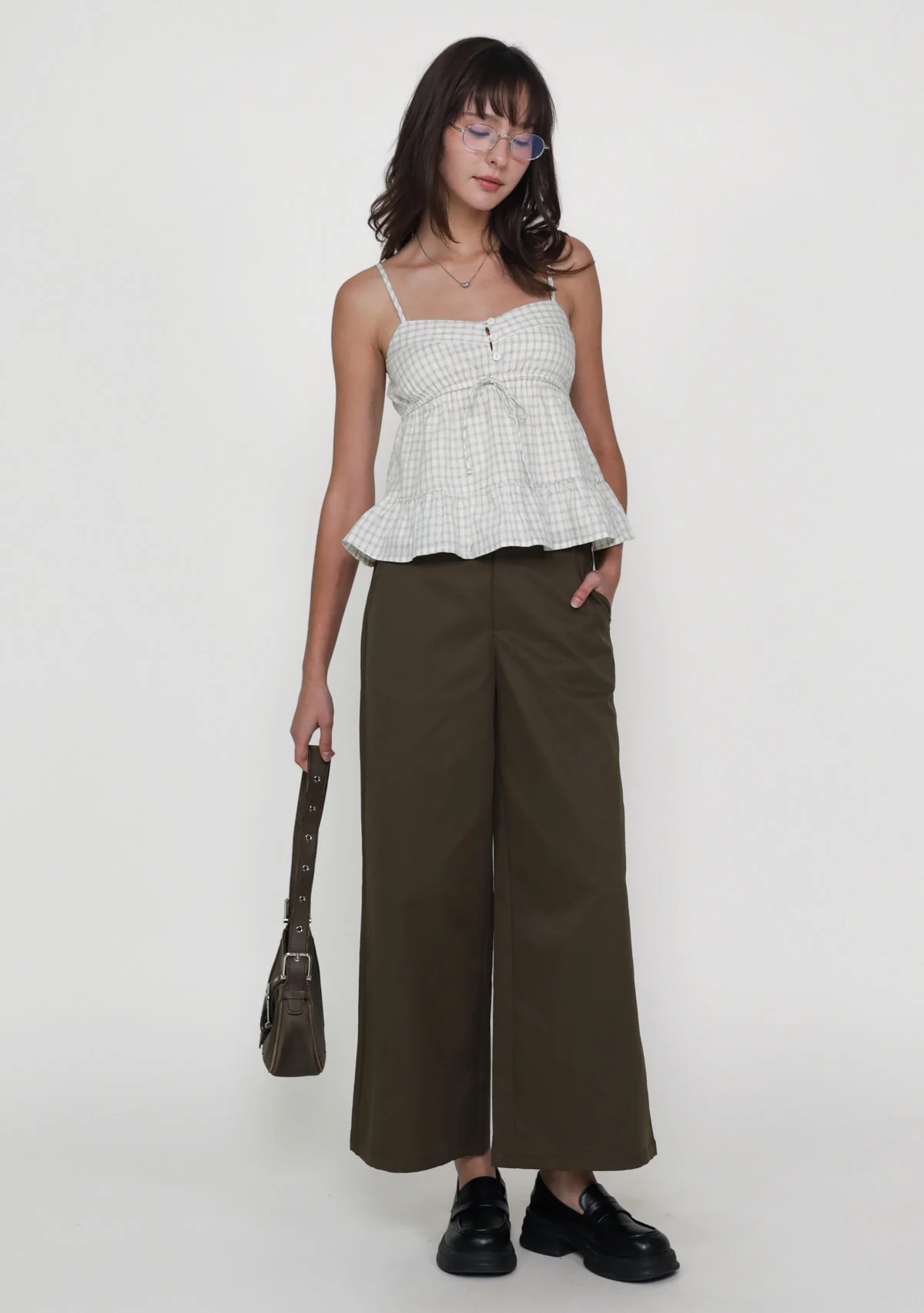 Reid Basic Wide Leg Pants - Image 2