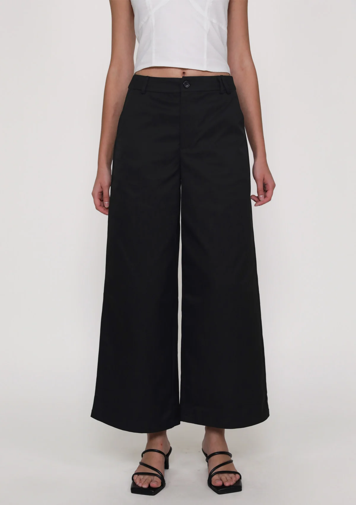 Reid Basic Wide Leg Pants - Image 6