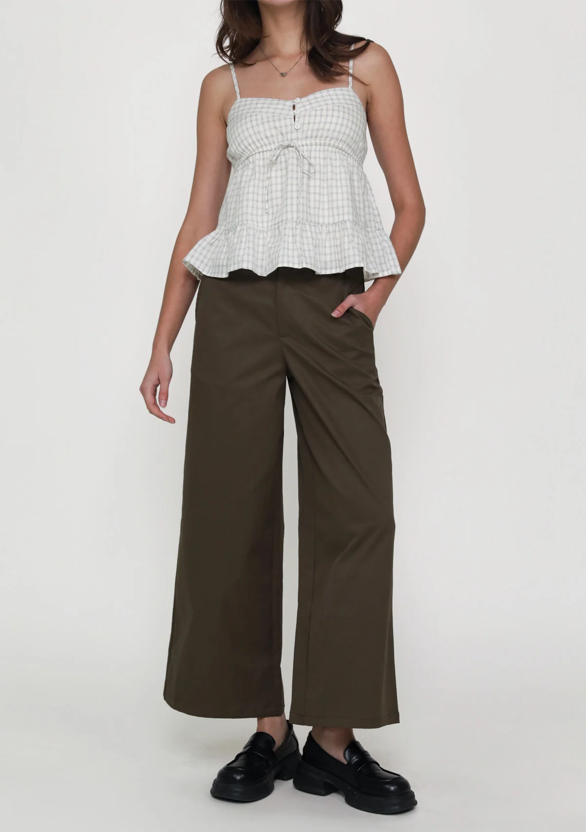 Reid Basic Wide Leg Pants - Image 8