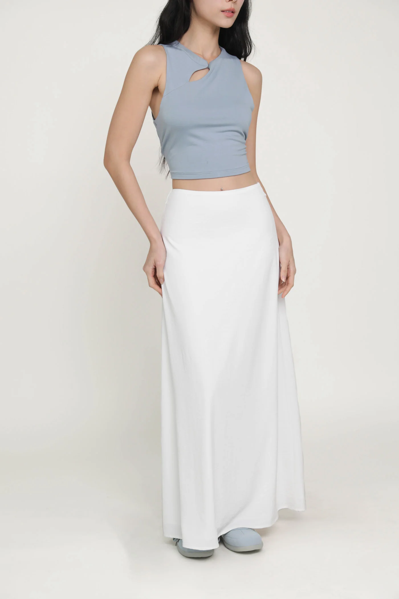 Beatrice Textured Maxi Skirt - Image 11