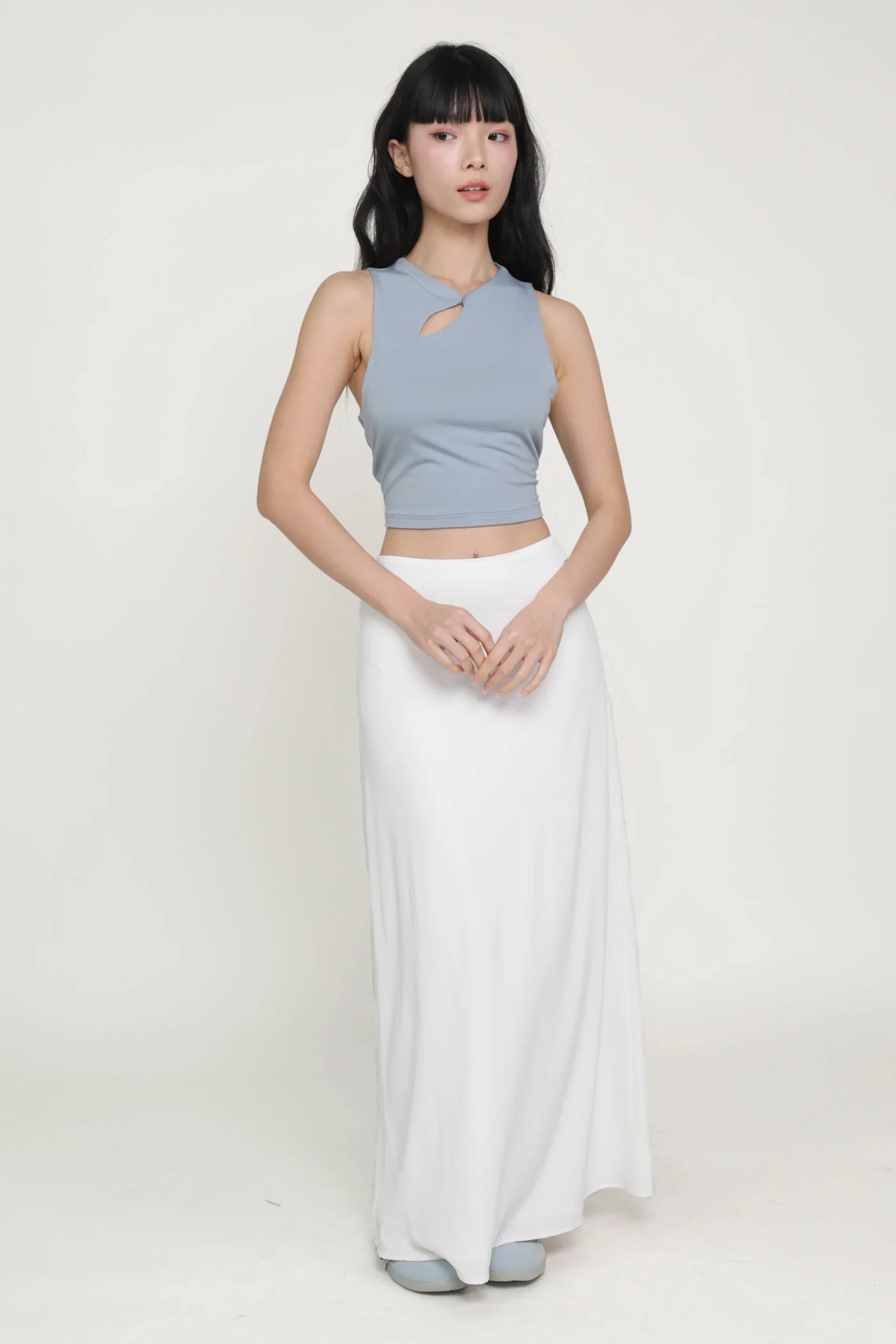 Beatrice Textured Maxi Skirt - Image 12