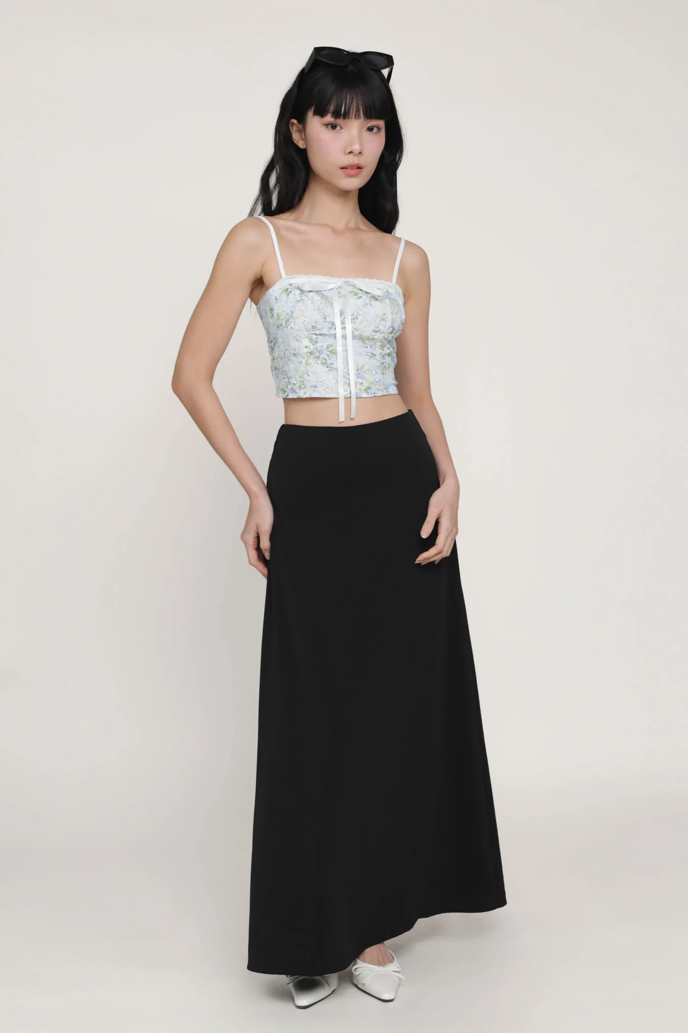 Beatrice Textured Maxi Skirt - Image 14