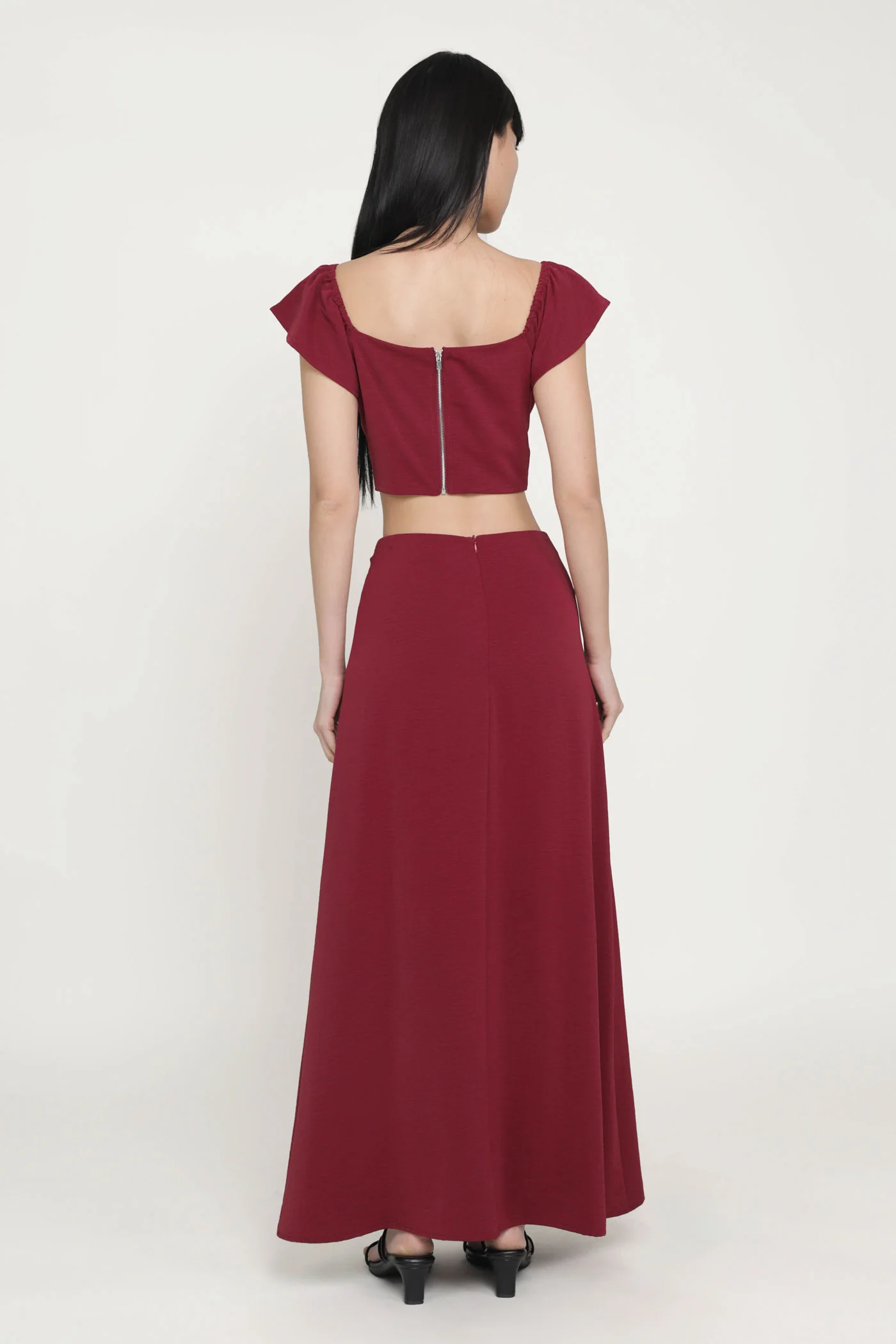 Beatrice Textured Maxi Skirt - Image 23