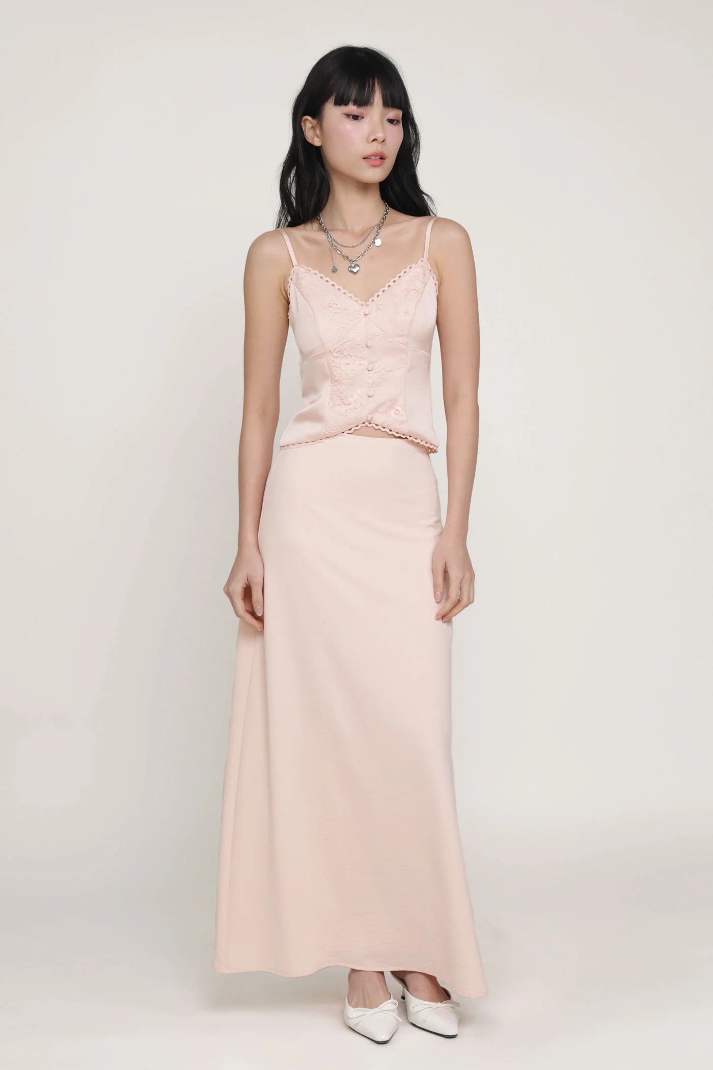 Beatrice Textured Maxi Skirt - Image 25