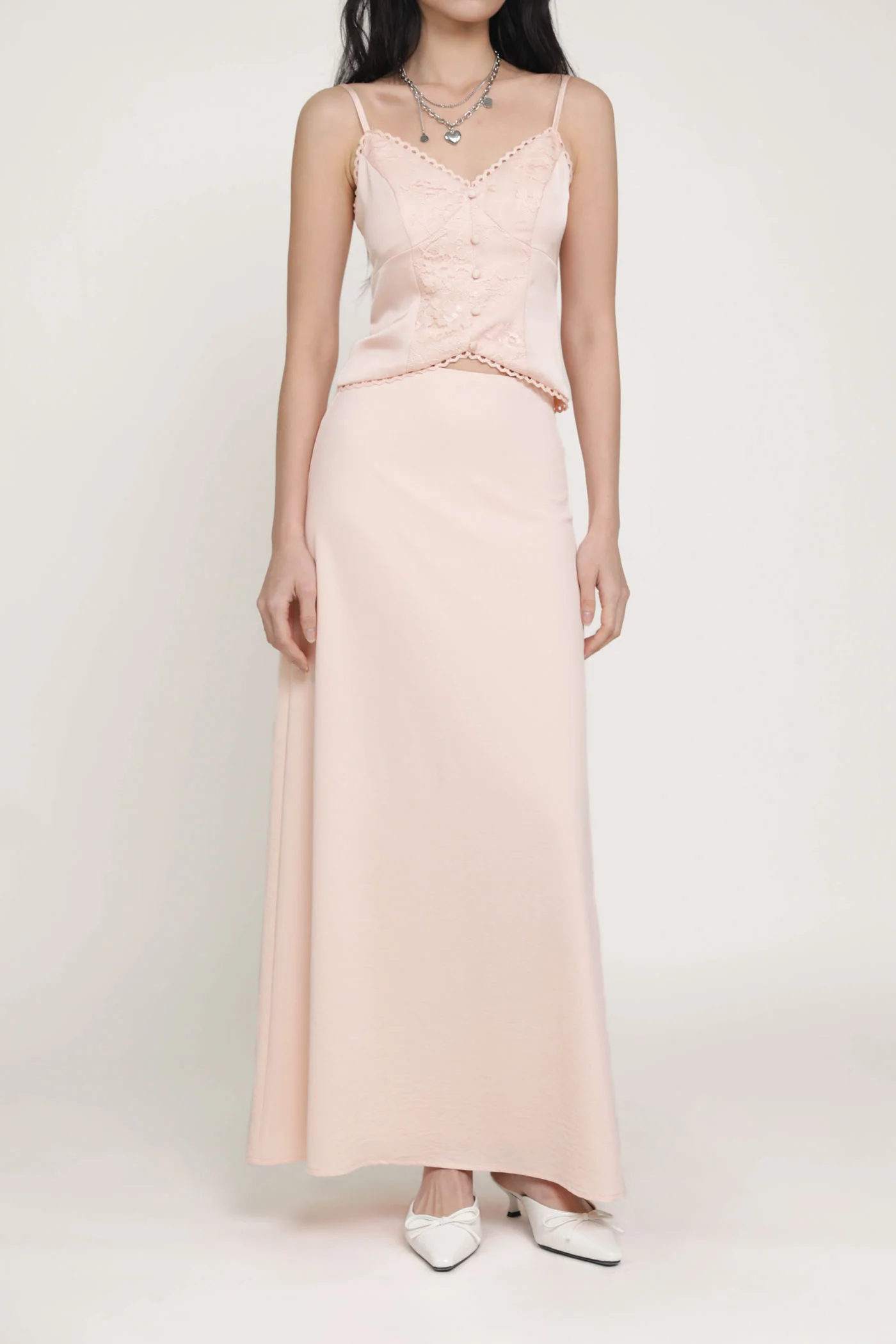 Beatrice Textured Maxi Skirt - Image 27