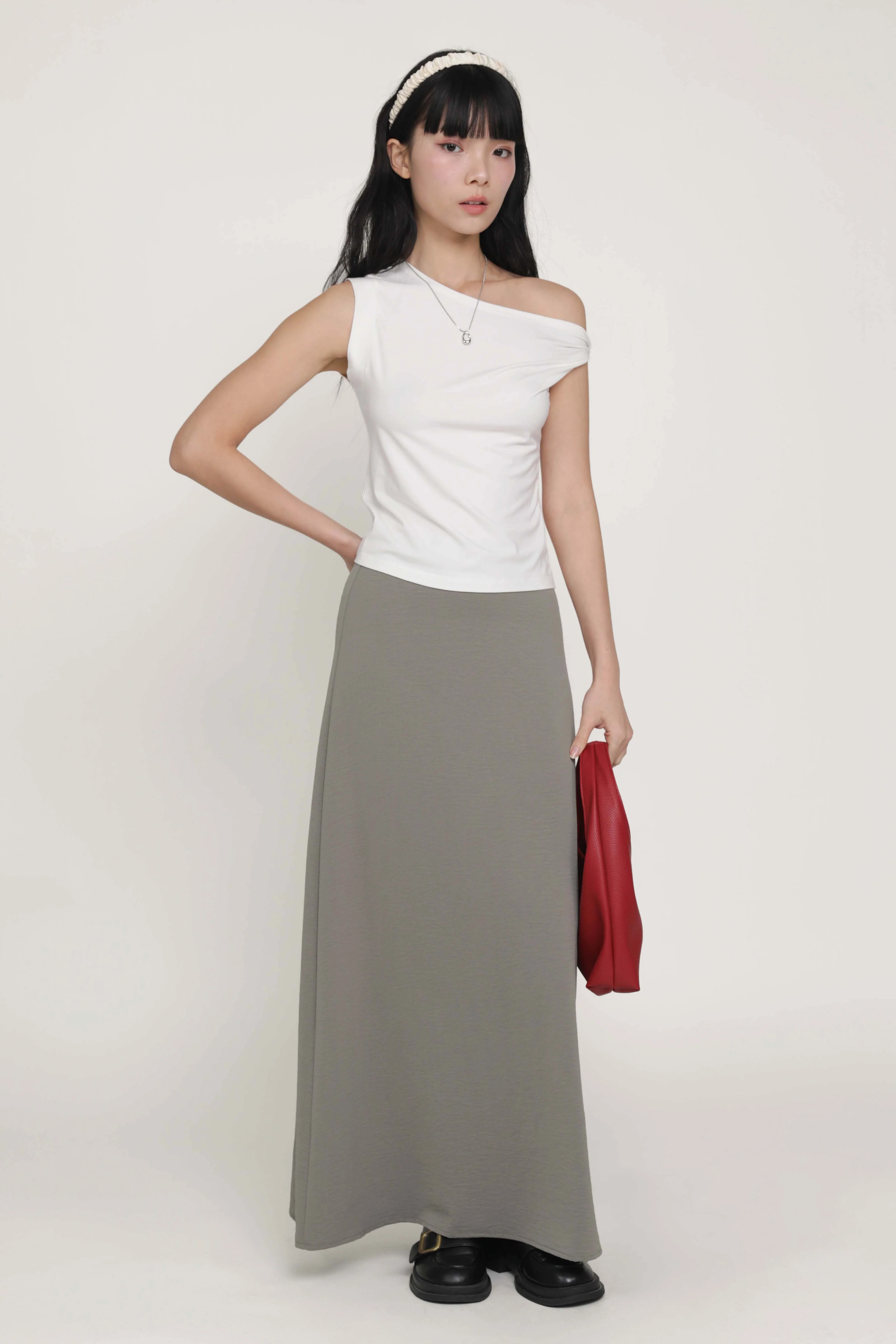 Beatrice Textured Maxi Skirt - Image 8