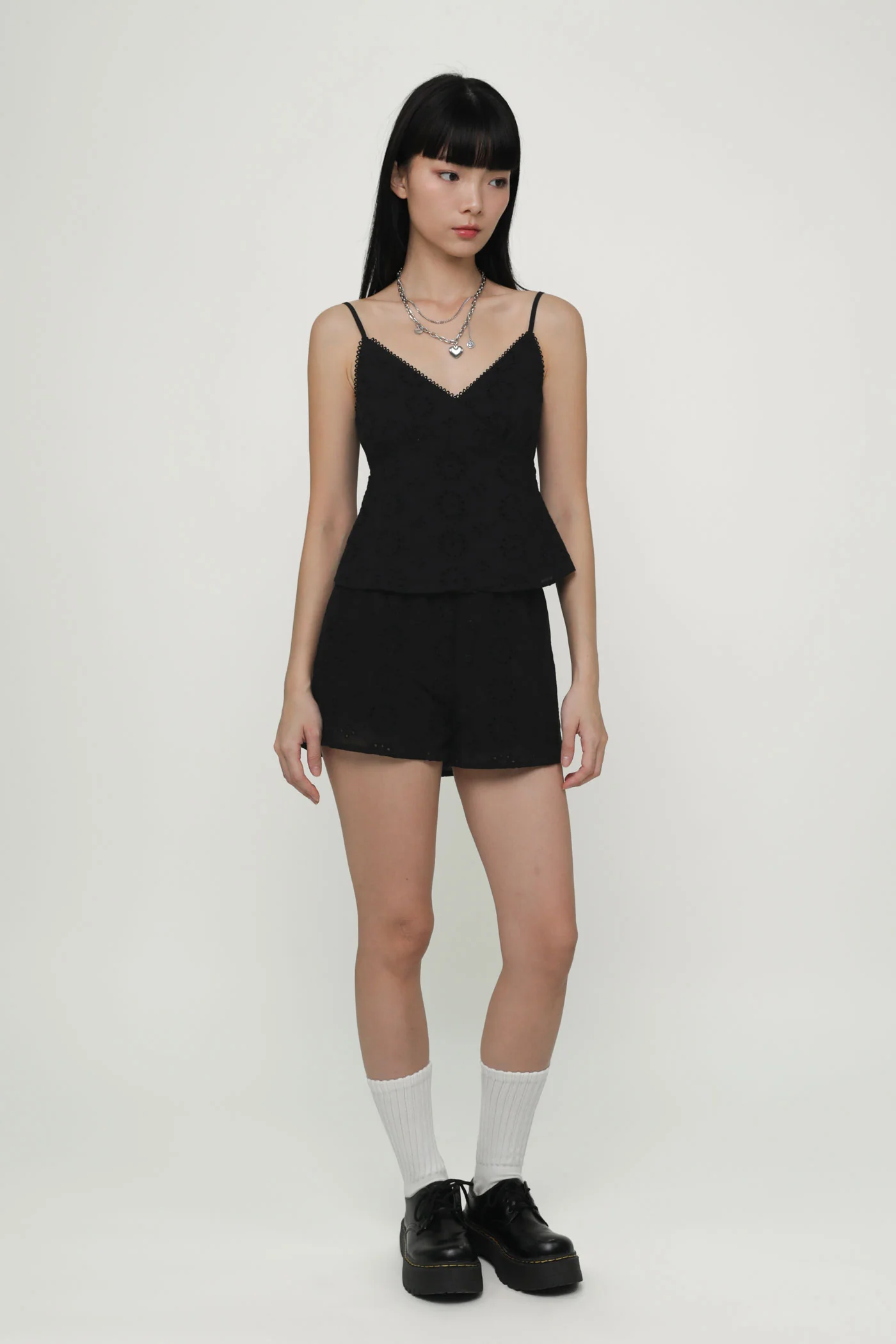Bernice Eyelet Boxer Shorts - Image 13