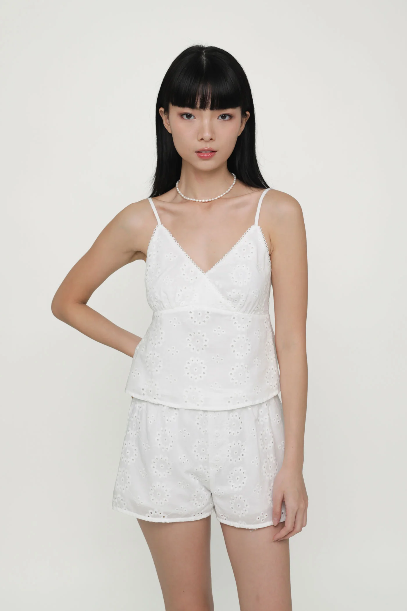 Bernice Eyelet Boxer Shorts - Image 5