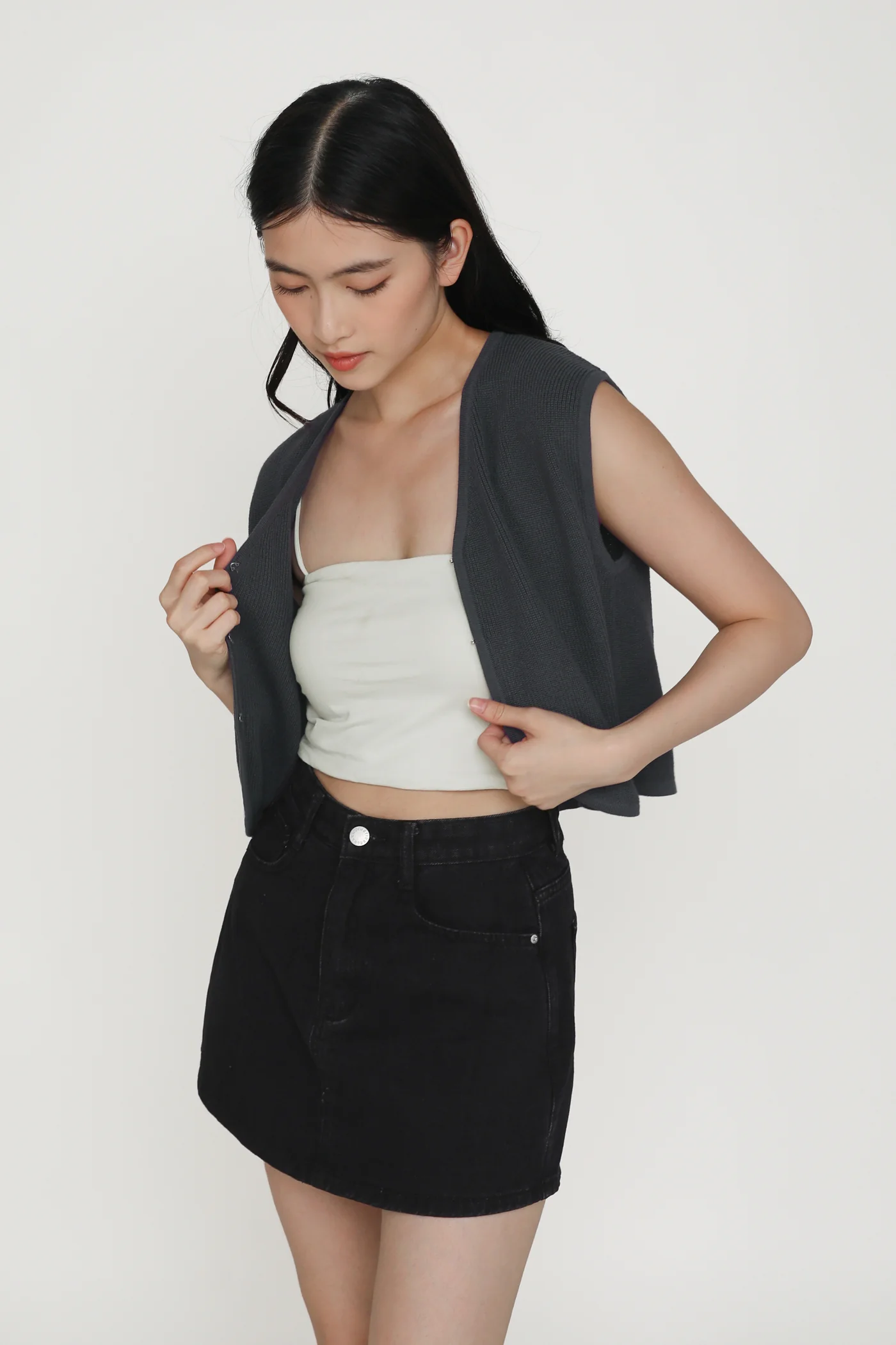 Bradley Denim Skorts - Image 12