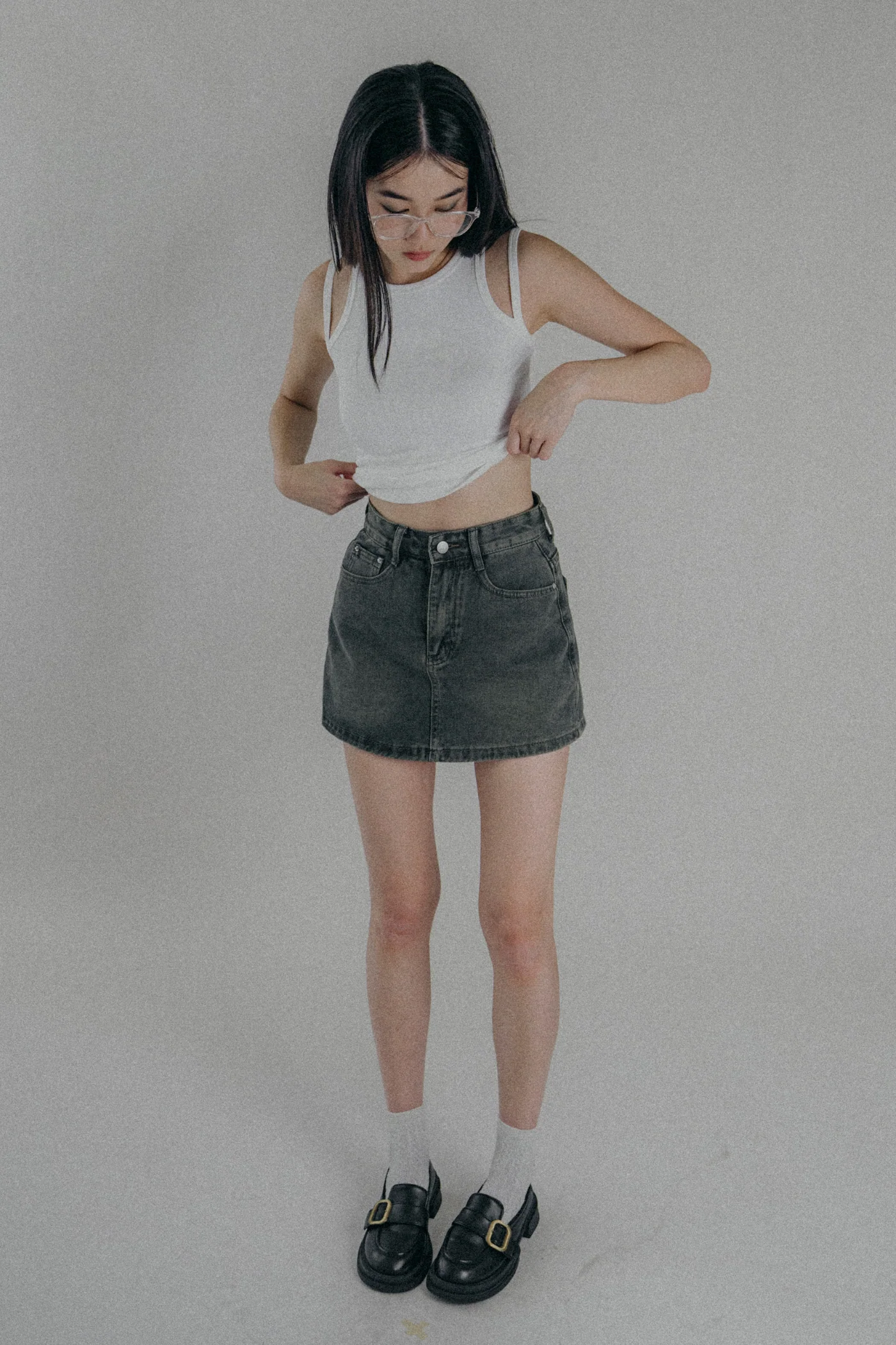 Bradley Denim Skorts - Image 15