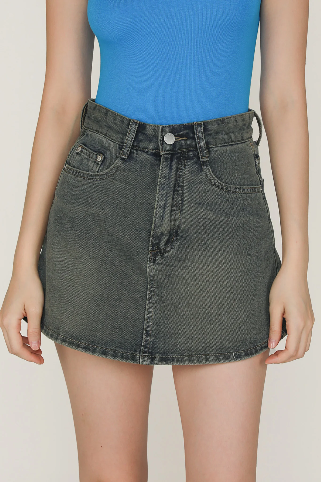 Bradley Denim Skorts - Image 19