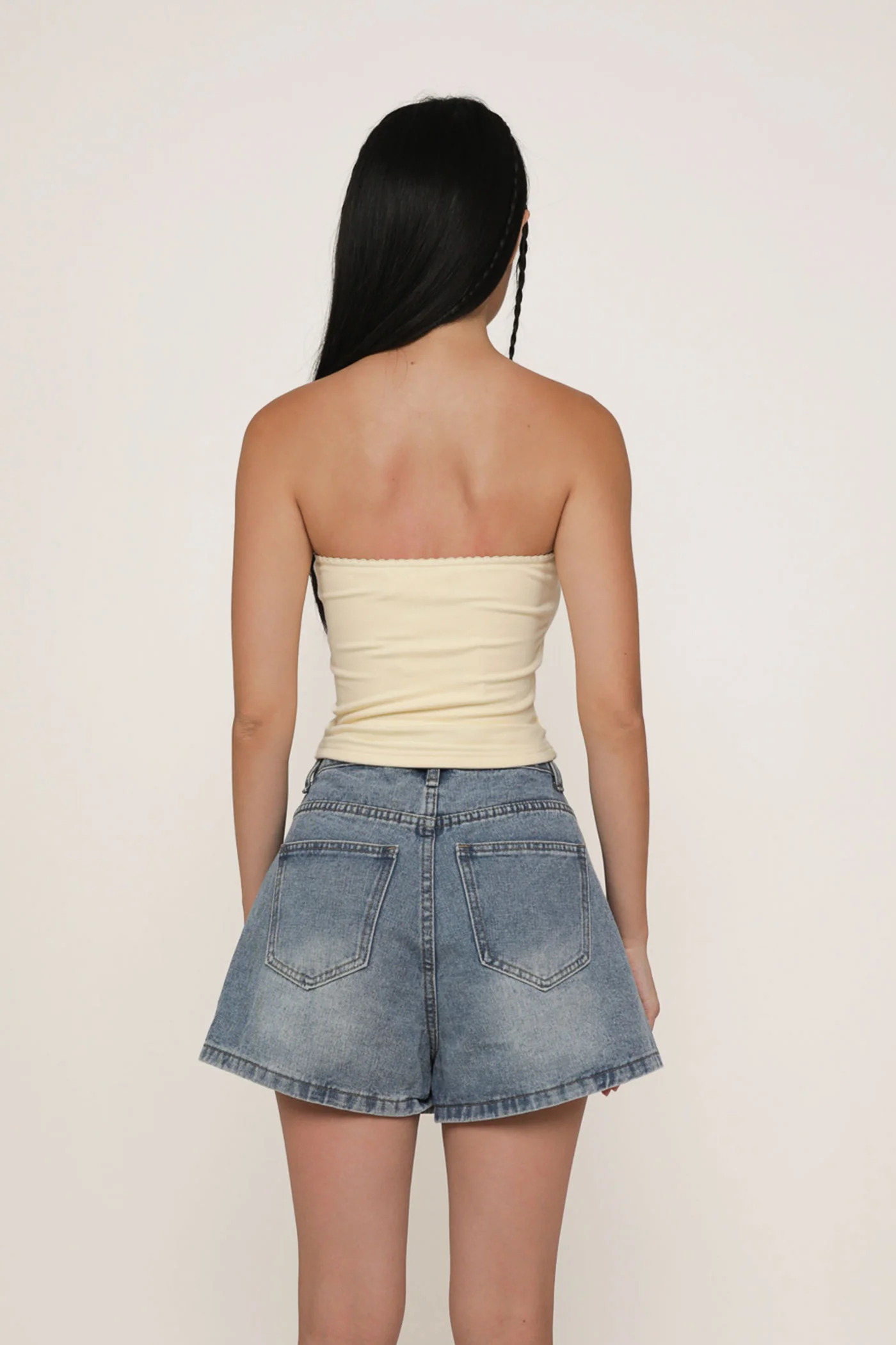 Bradley Denim Skorts - Image 7