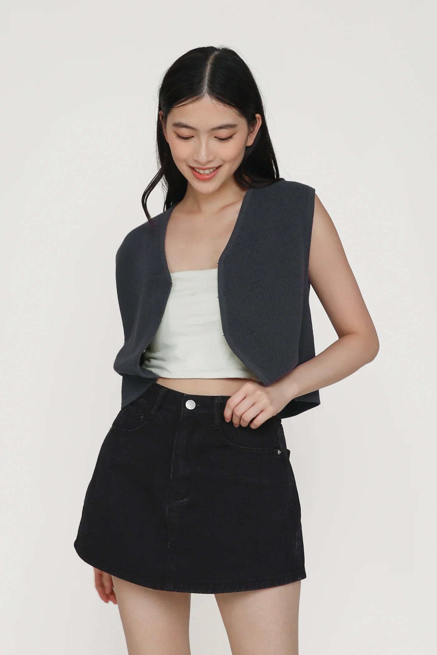 Bradley Denim Skorts - Image 9