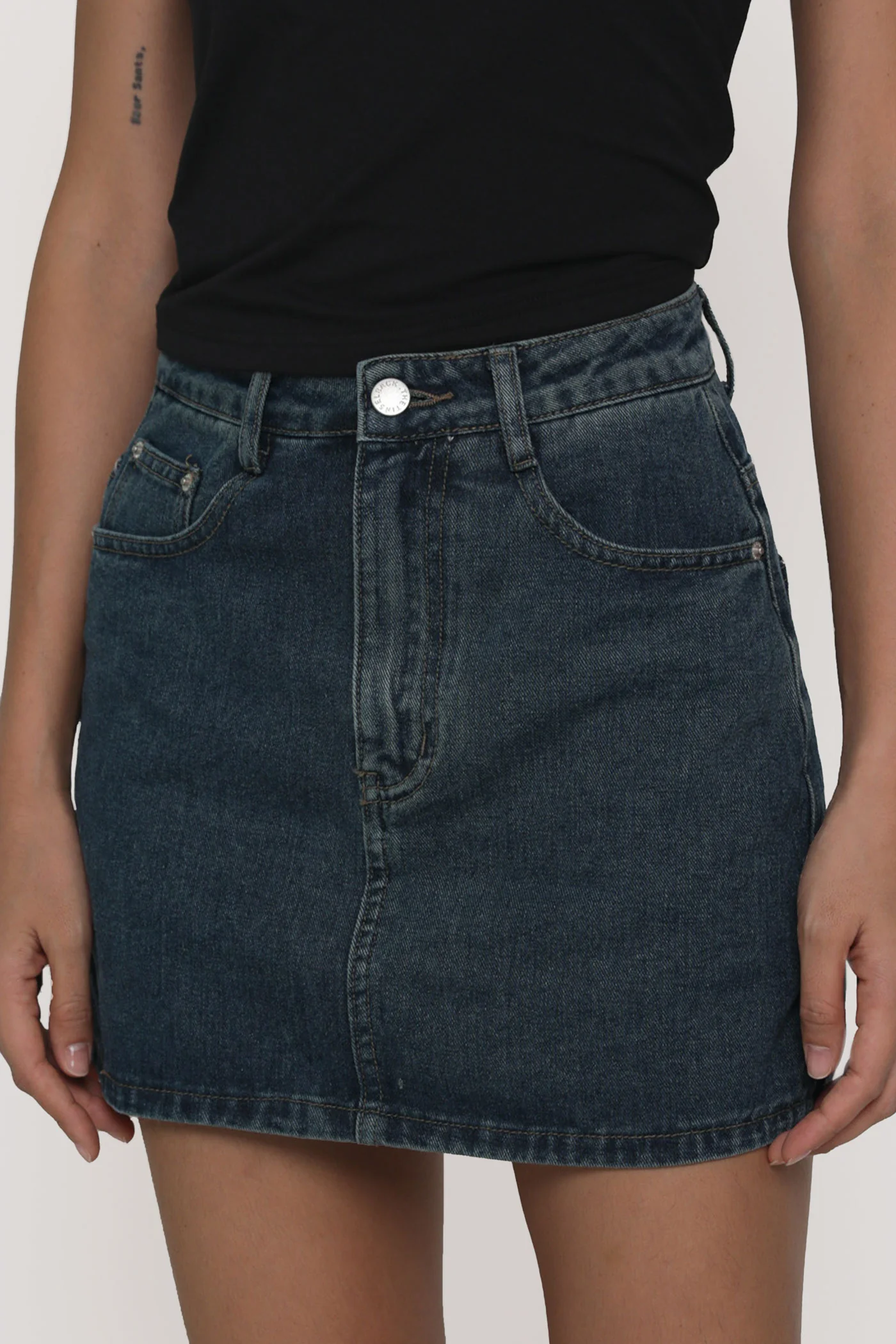 Bradley Denim Skorts Version 2 - Image 2