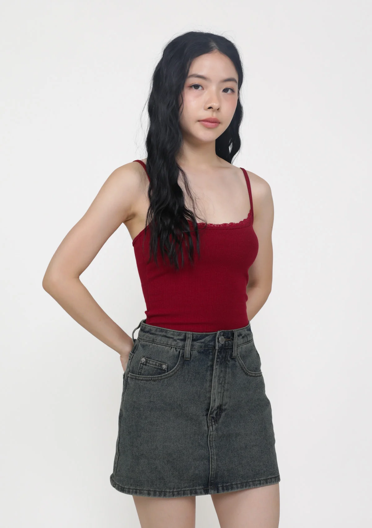 Bradley Denim Skorts Version 2 - Image 32