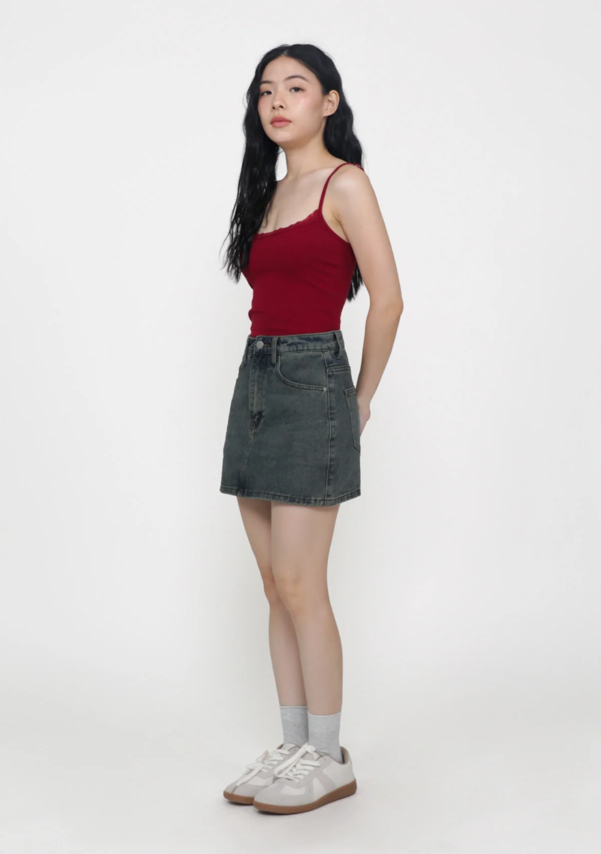 Bradley Denim Skorts Version 2 - Image 33