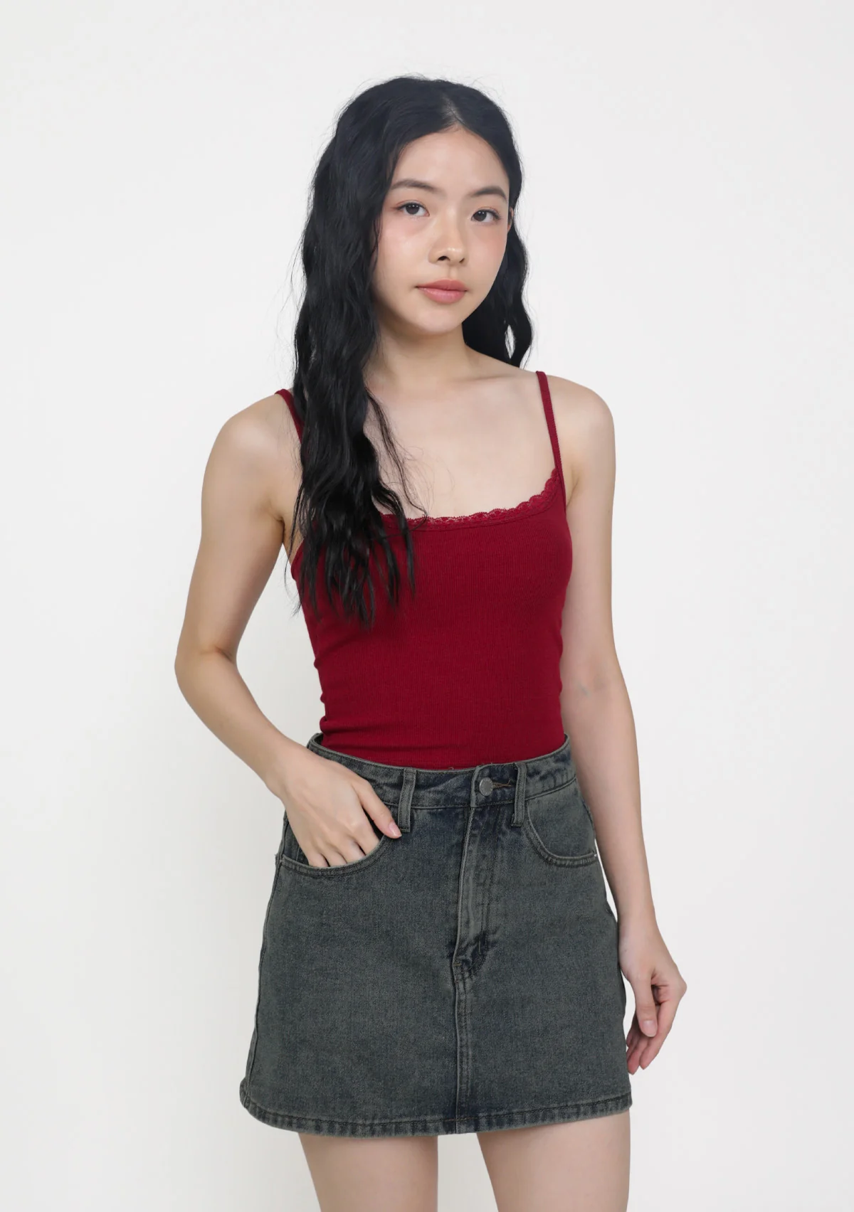 Bradley Denim Skorts Version 2 - Image 34