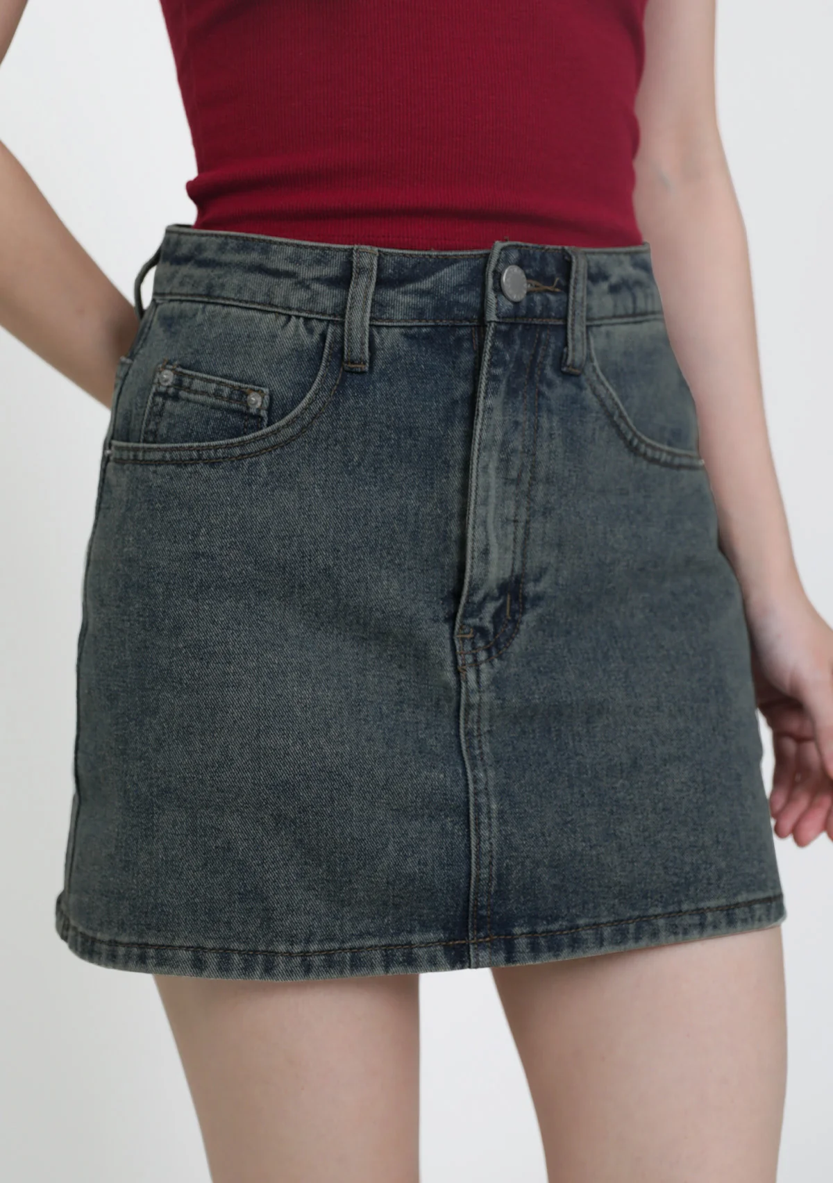 Bradley Denim Skorts Version 2 - Image 4
