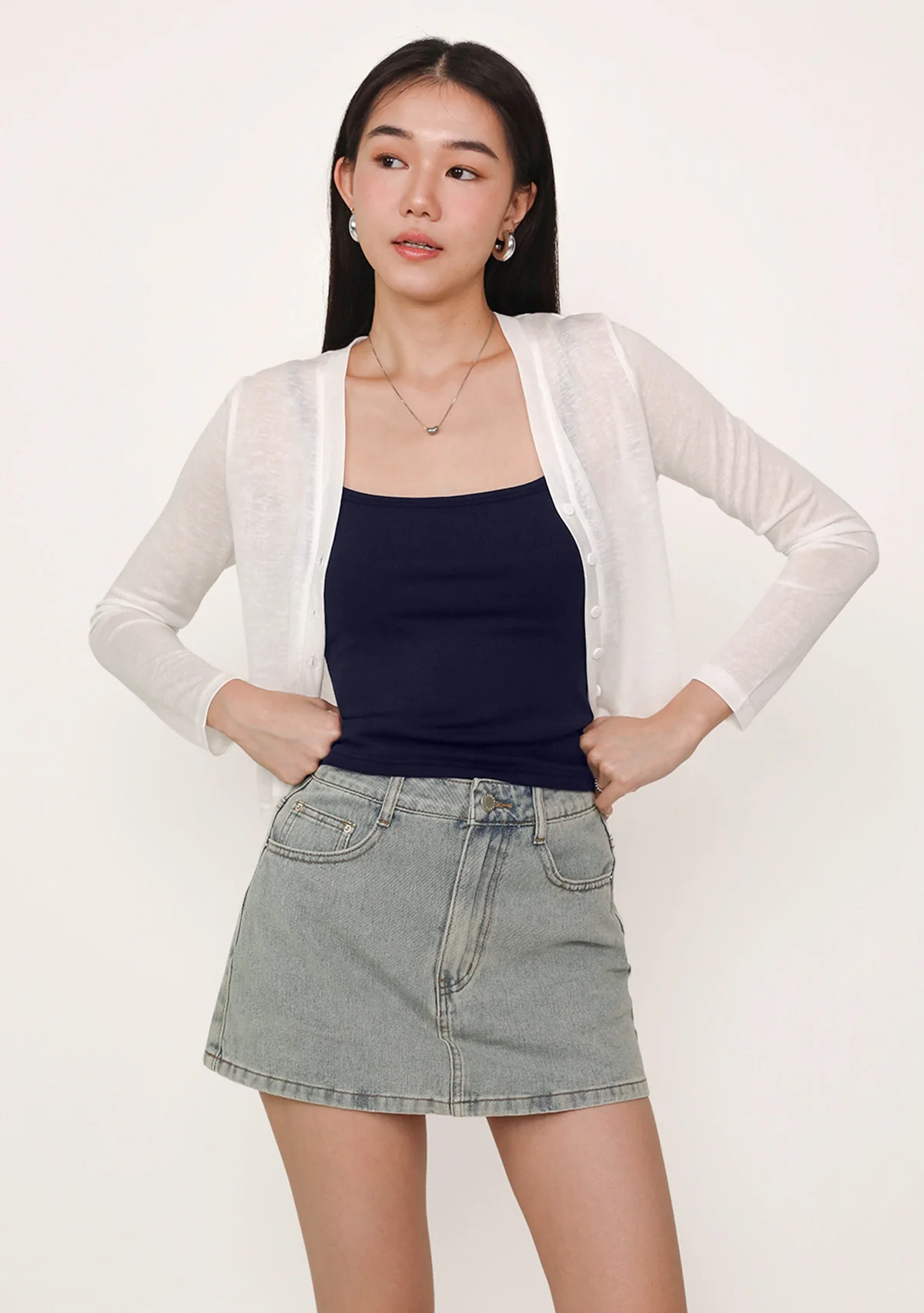 Bradley Denim Skorts Version 3 - Image 3