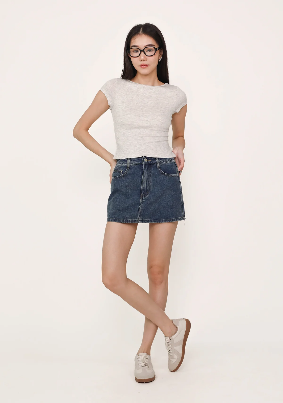 Bradley Denim Skorts Version 3 - Image 4
