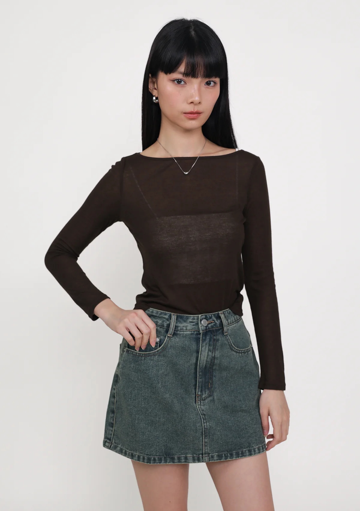 Bradley Denim Skorts Version 3 - Image 5