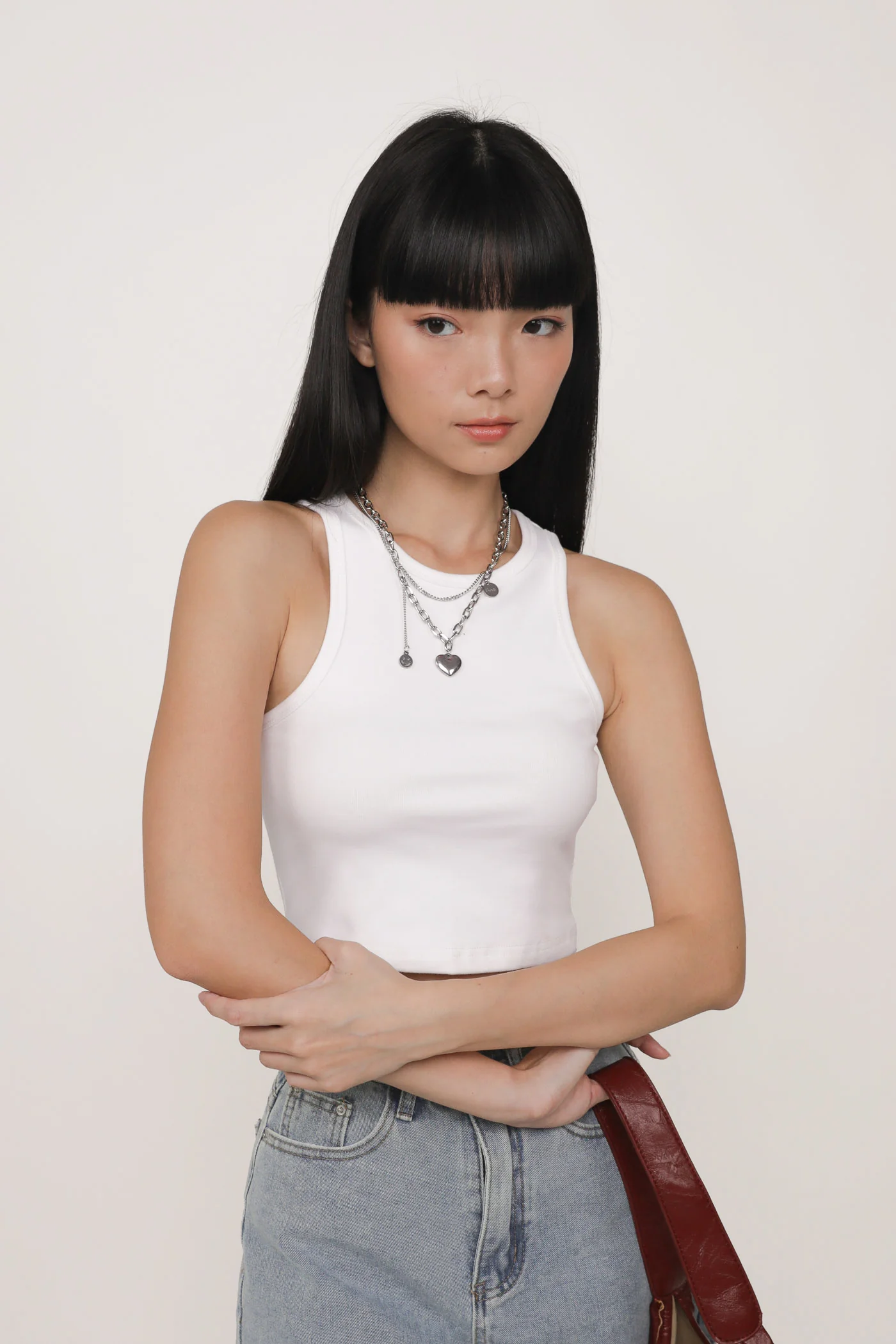 Bravo Racercut Crop Padded Top - Image 16