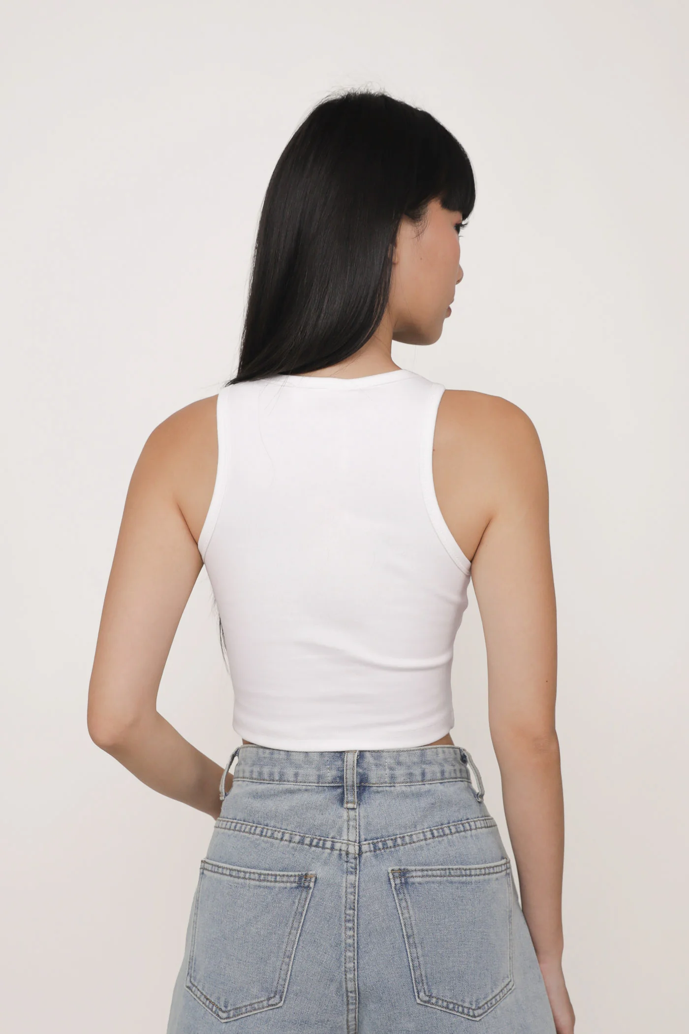 Bravo Racercut Crop Padded Top - Image 20