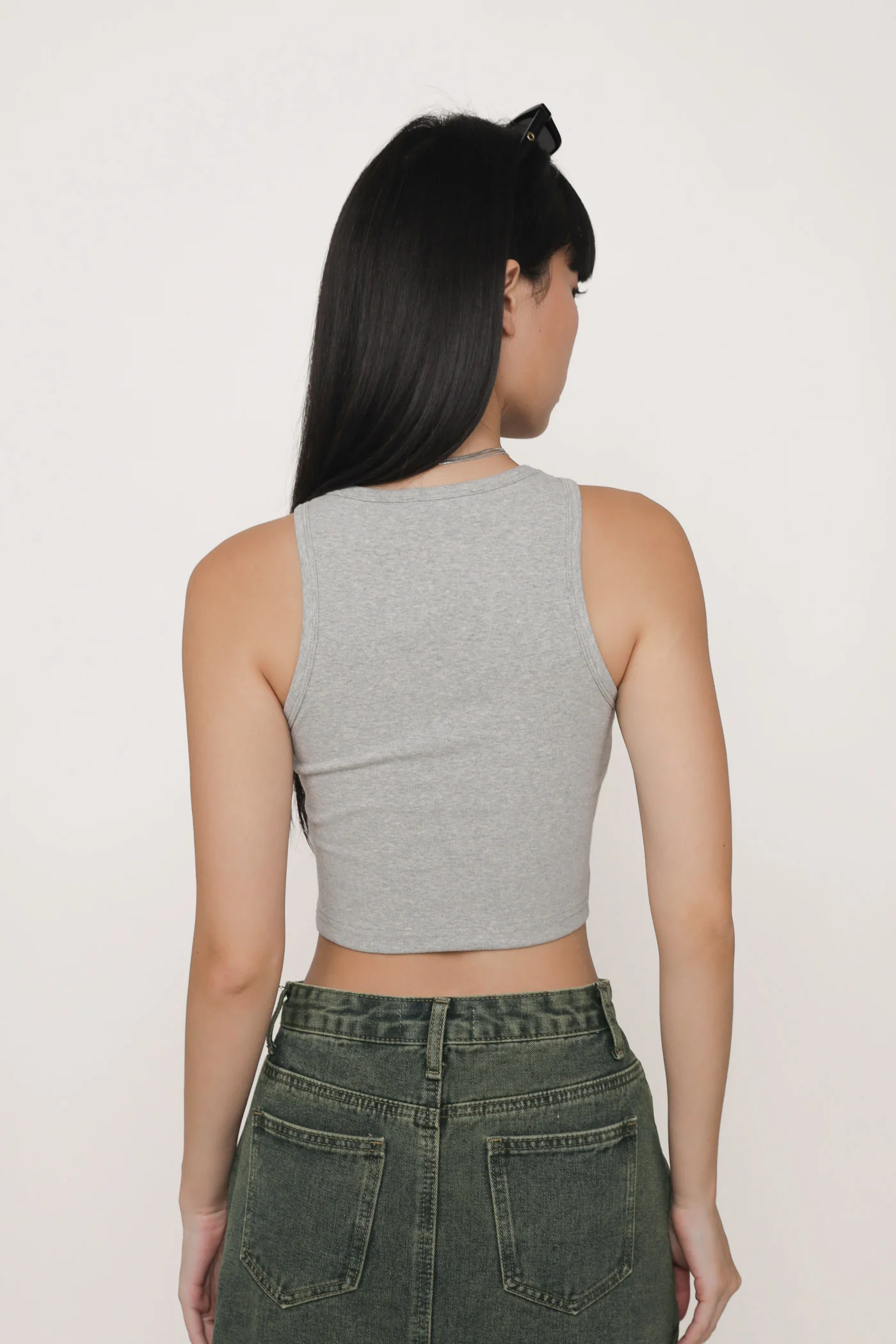 Bravo Racercut Crop Padded Top - Image 26