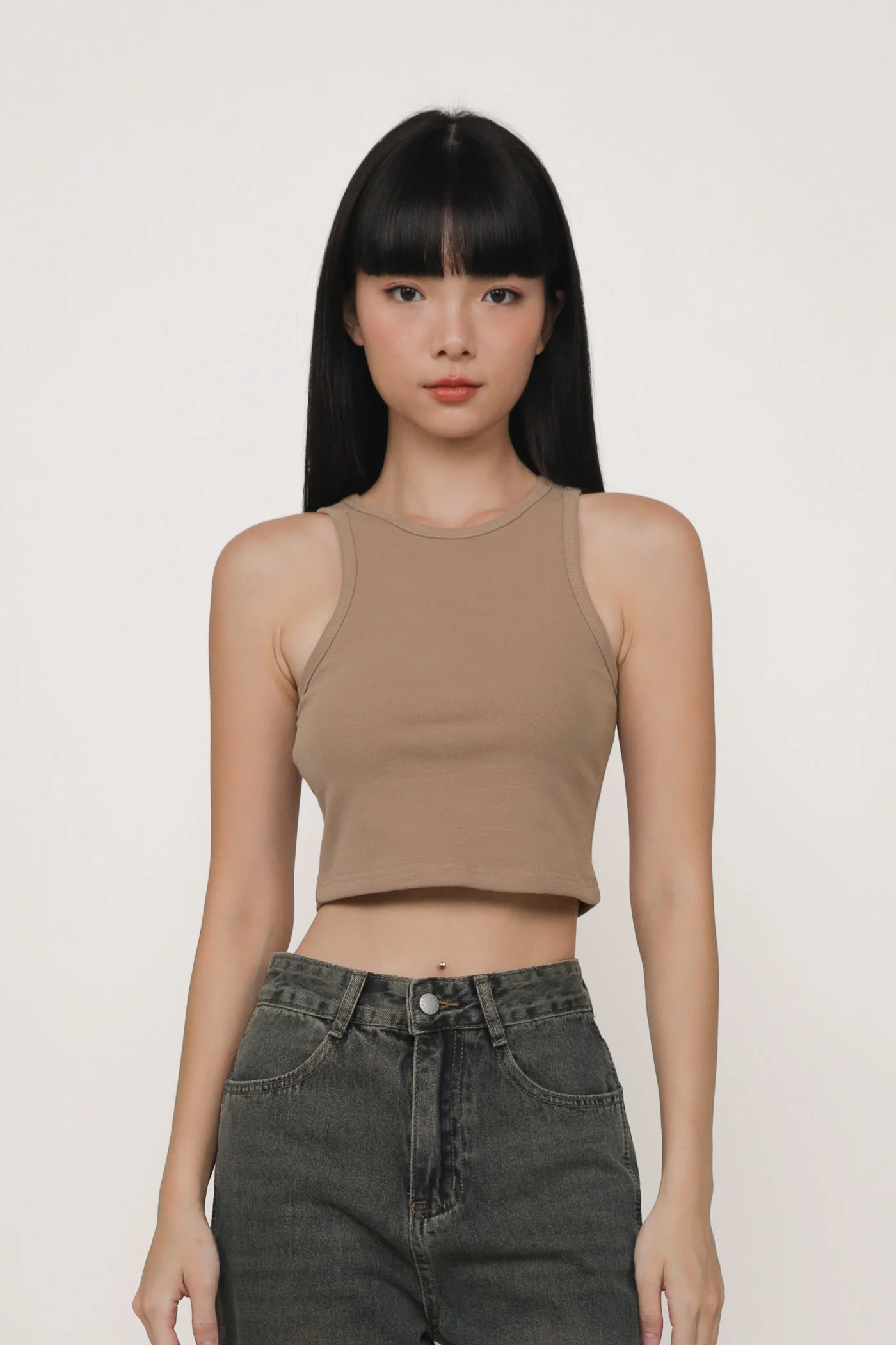 Bravo Racercut Crop Padded Top - Image 28