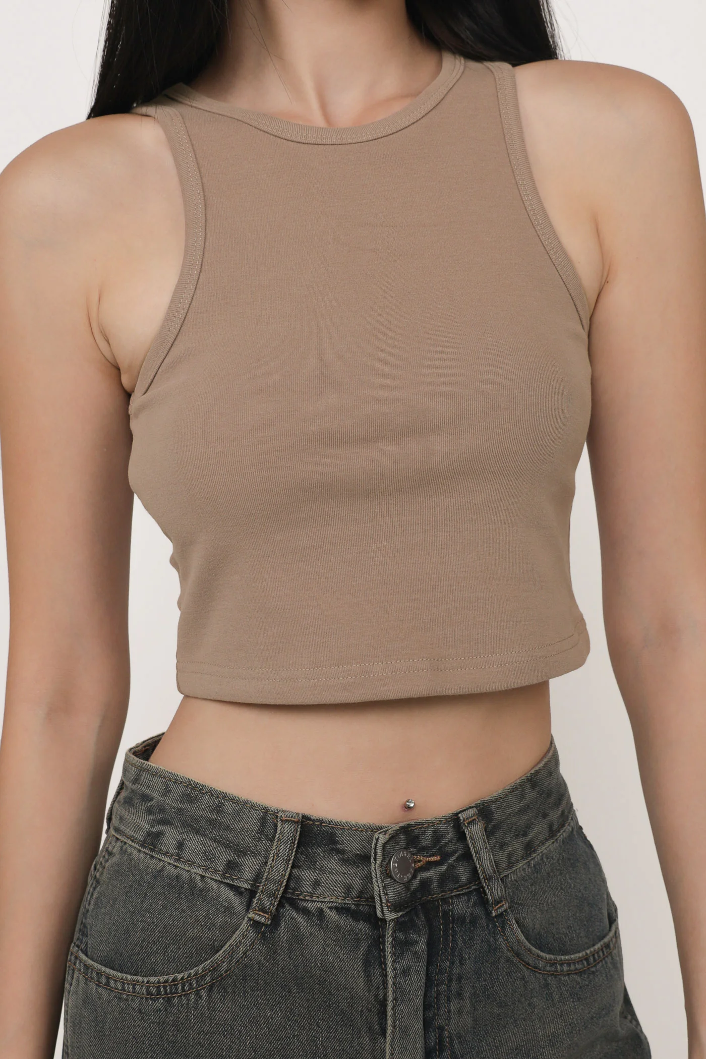 Bravo Racercut Crop Padded Top - Image 29