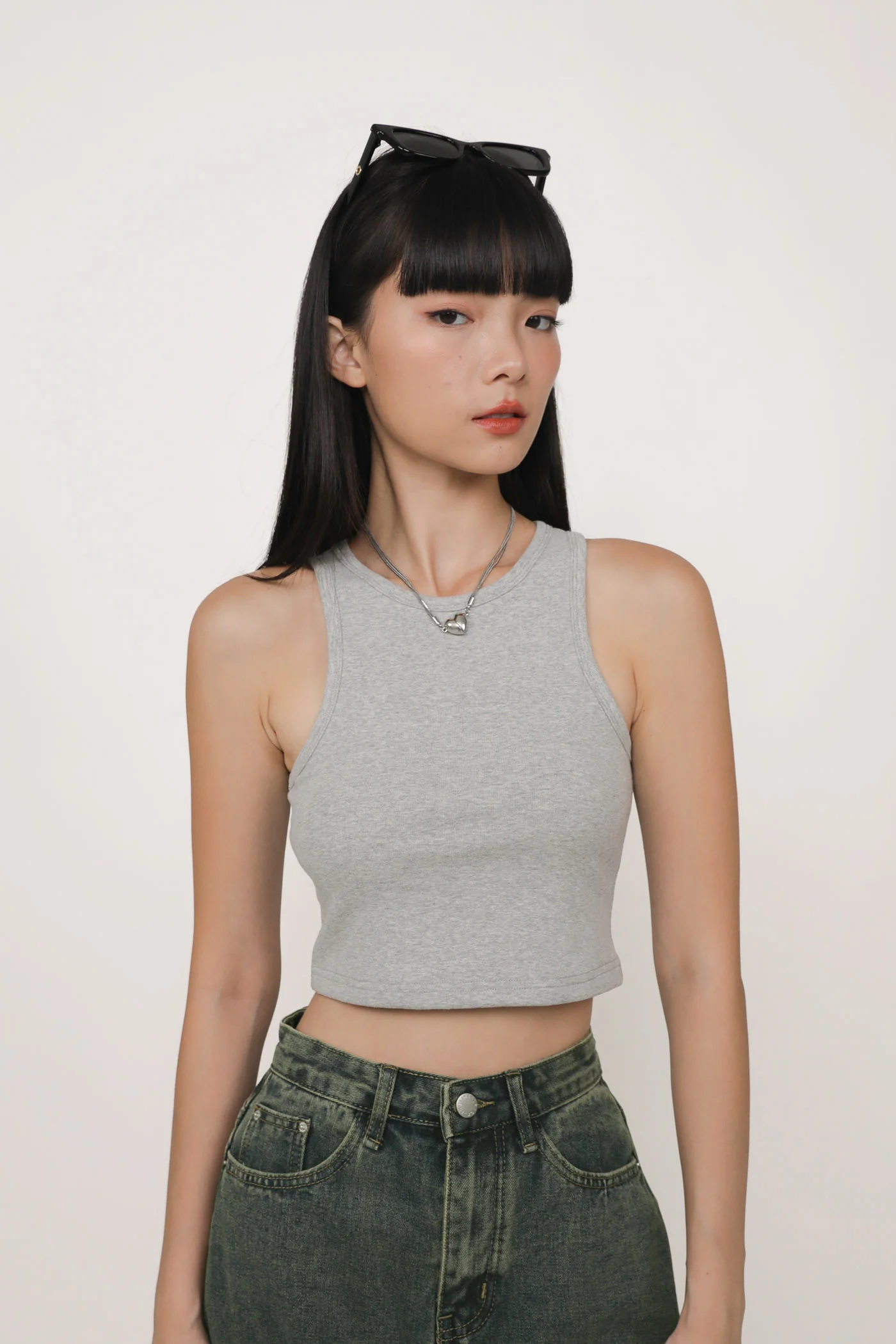Bravo Racercut Crop Padded Top - Image 3