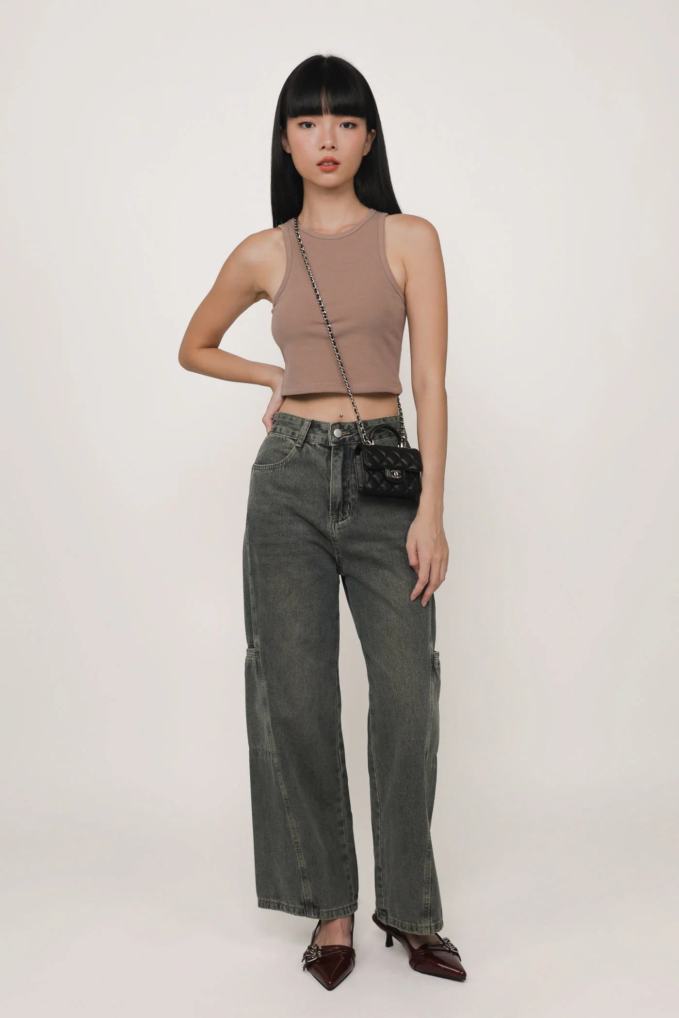 Bravo Racercut Crop Padded Top - Image 30