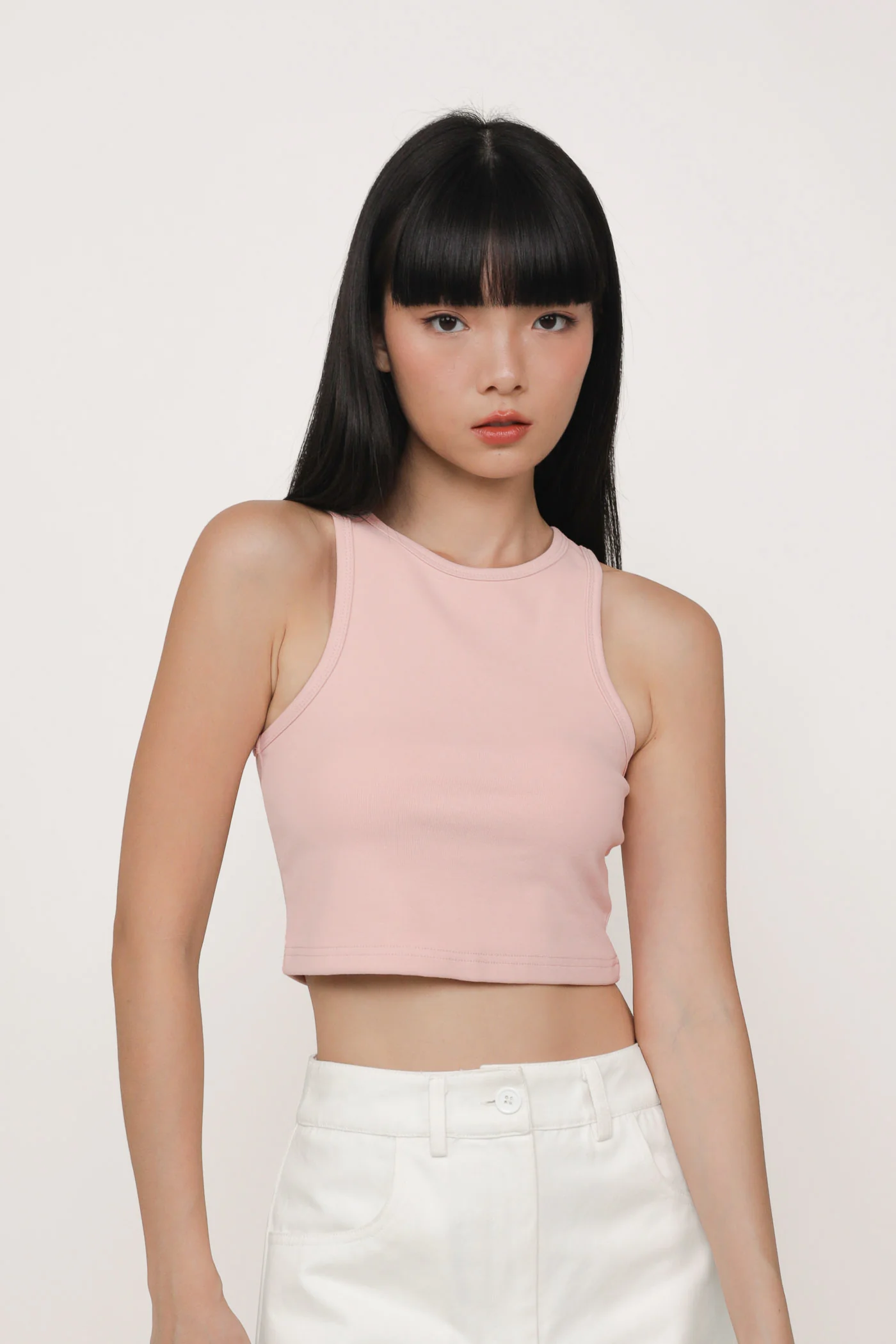 Bravo Racercut Crop Padded Top - Image 33