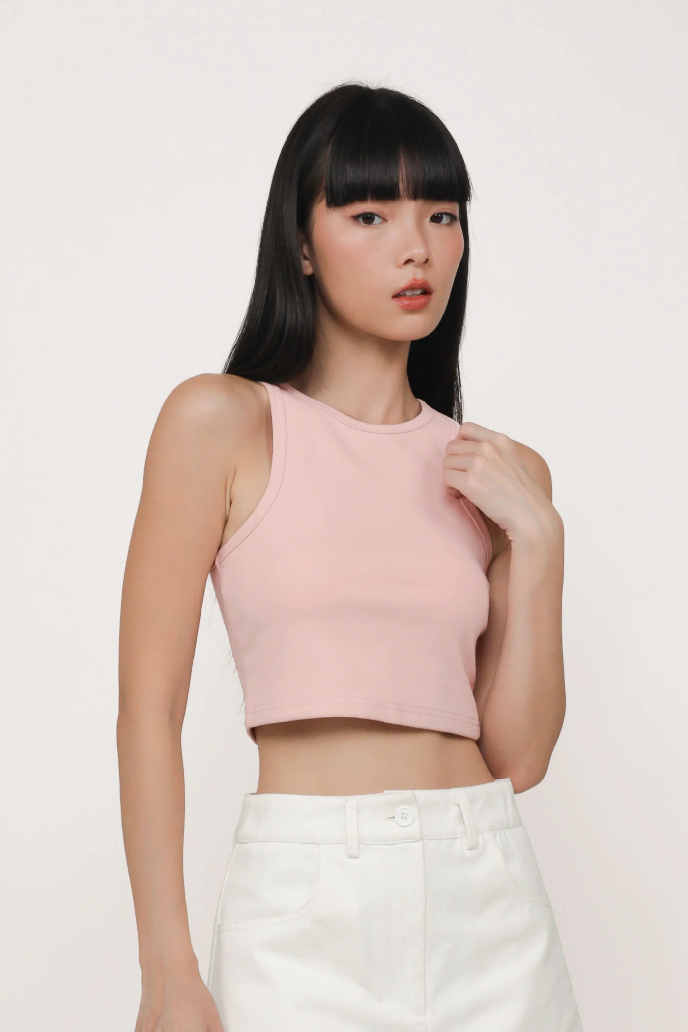Bravo Racercut Crop Padded Top - Image 35