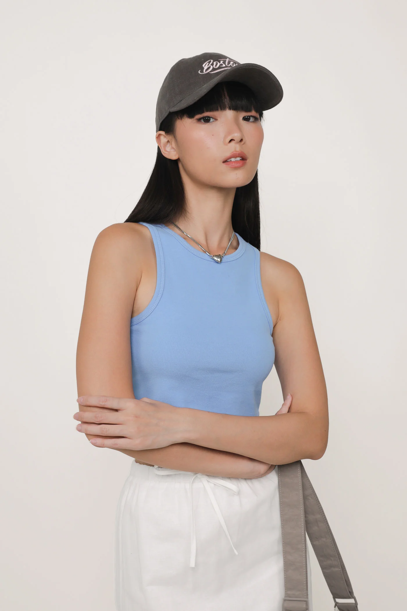 Bravo Racercut Crop Padded Top - Image 41