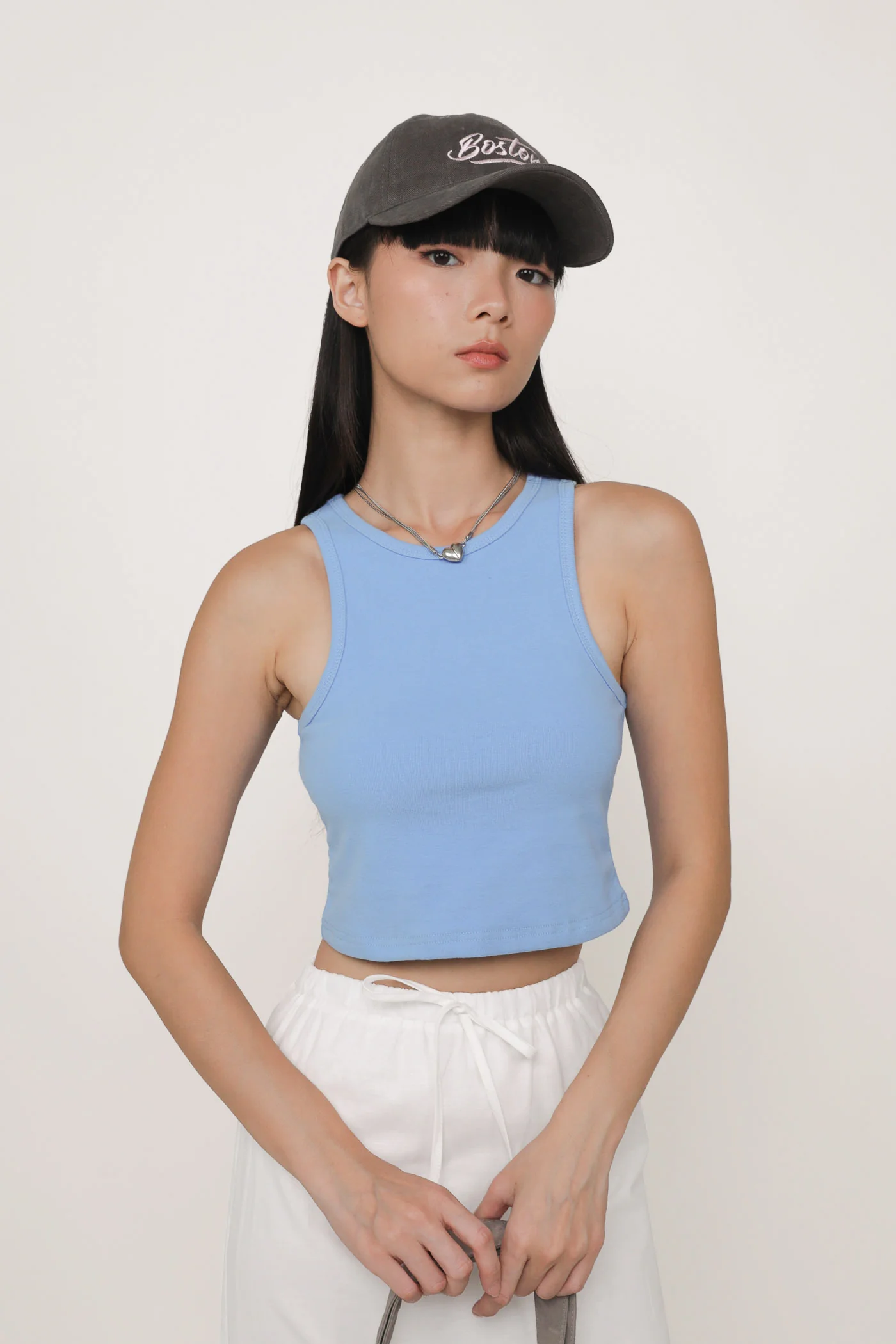 Bravo Racercut Crop Padded Top - Image 42