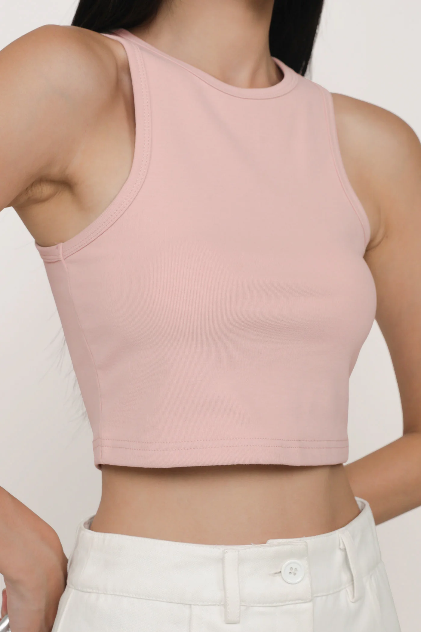 Bravo Racercut Crop Padded Top - Image 5